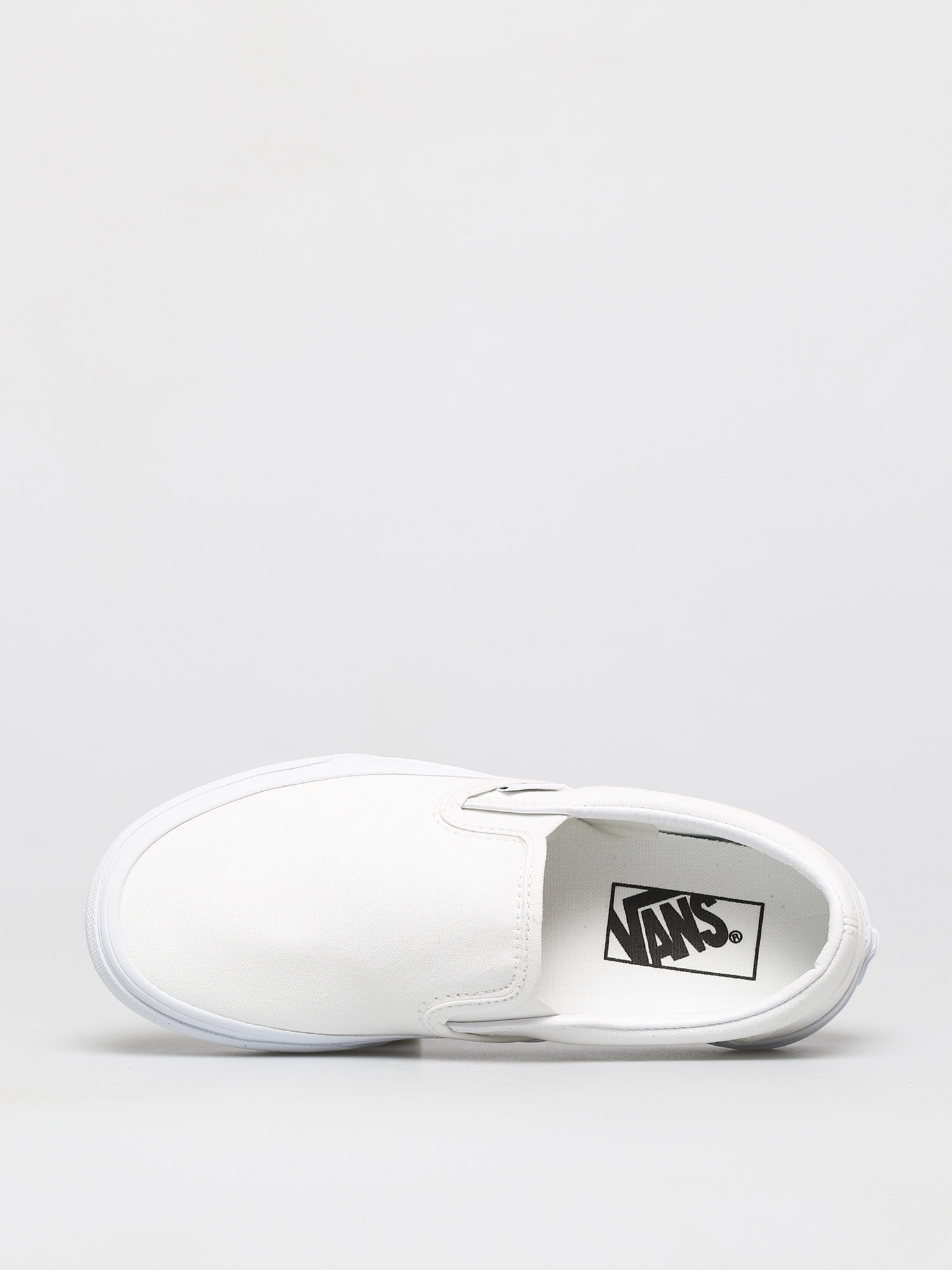 Vans Classic Slip On Shoes (true white)