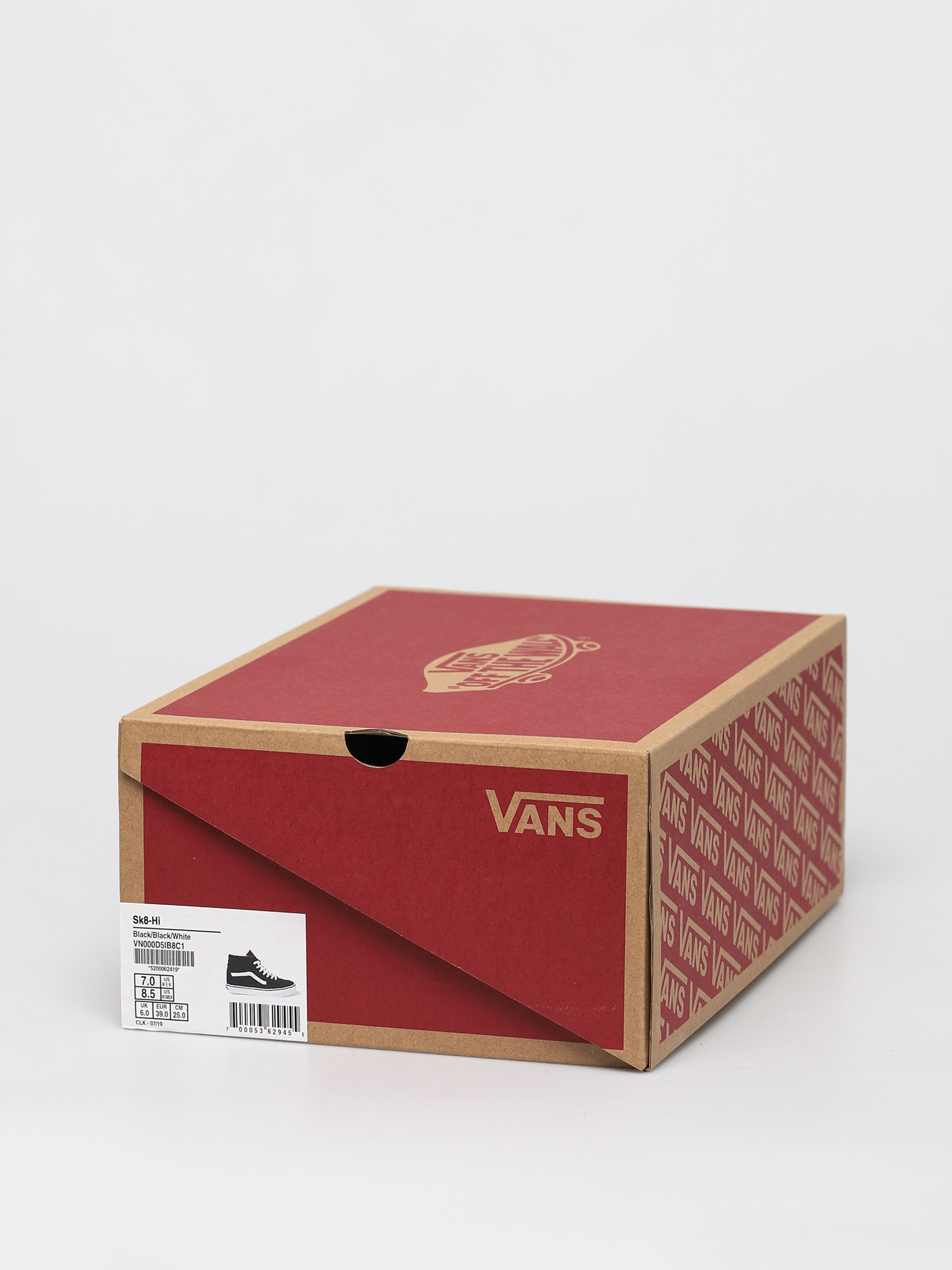 Vans Shoes Sk8 Hi (black/black/white)