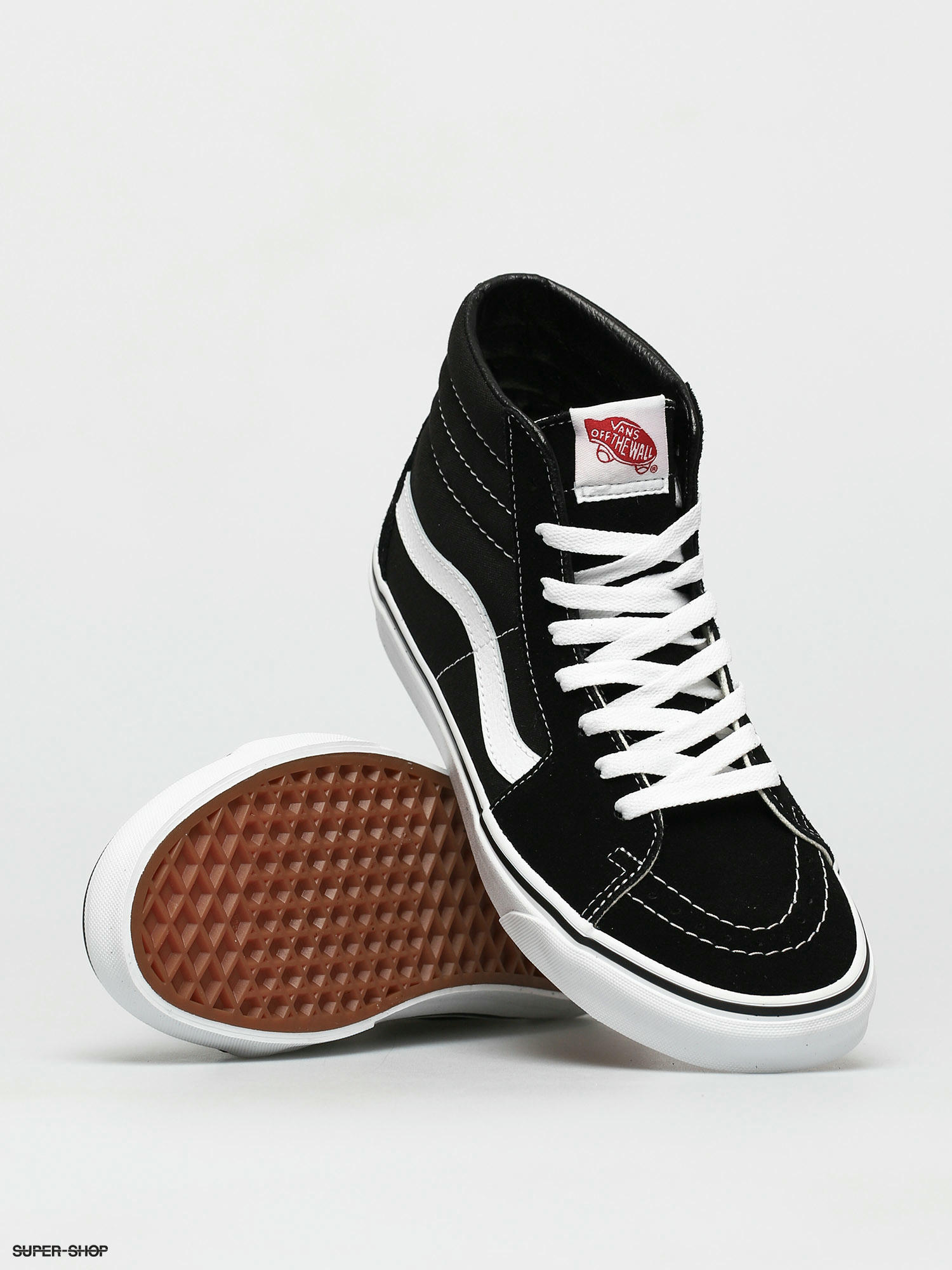 Vans Shoes Sk8 Hi (black/black/white)