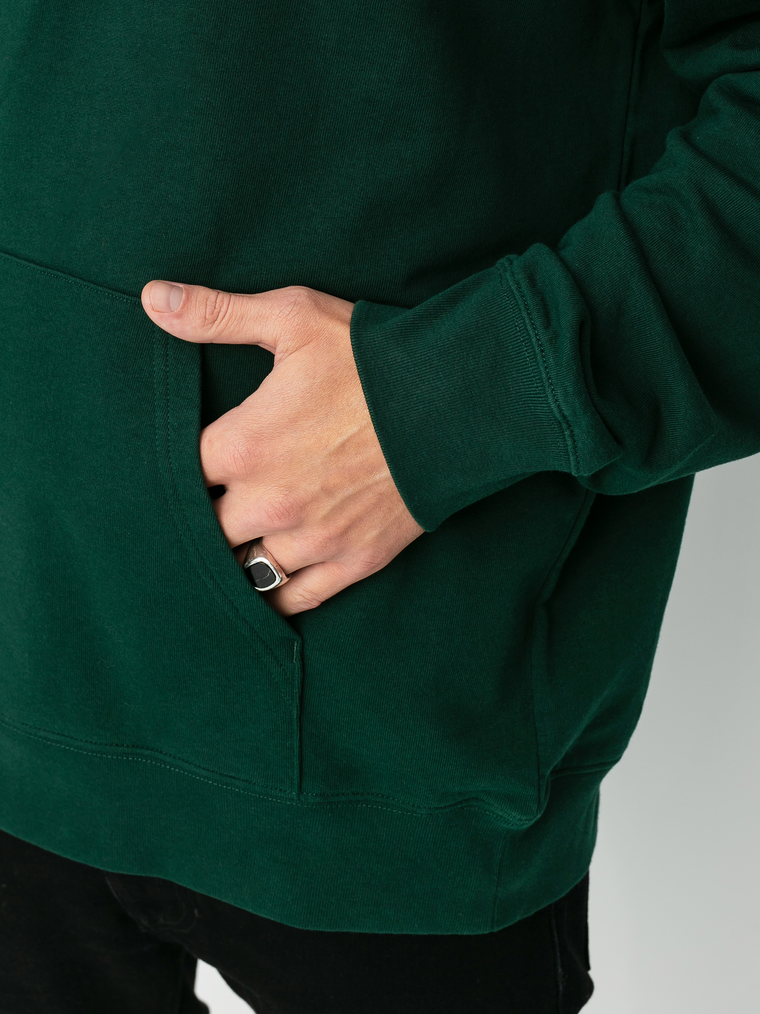 Carhartt WIP University HD Hoodie (bottle green/white)