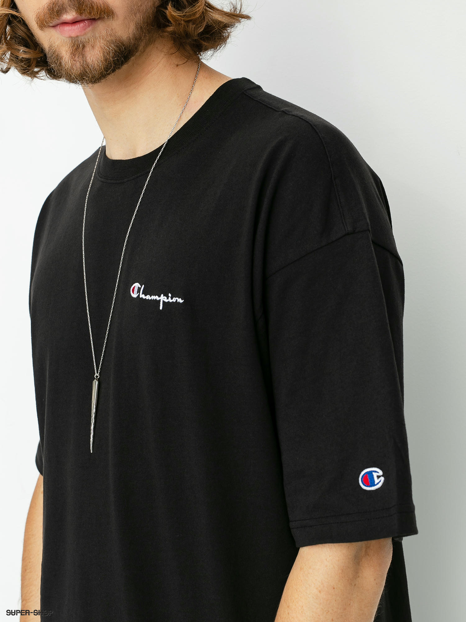 champion embroidered tee