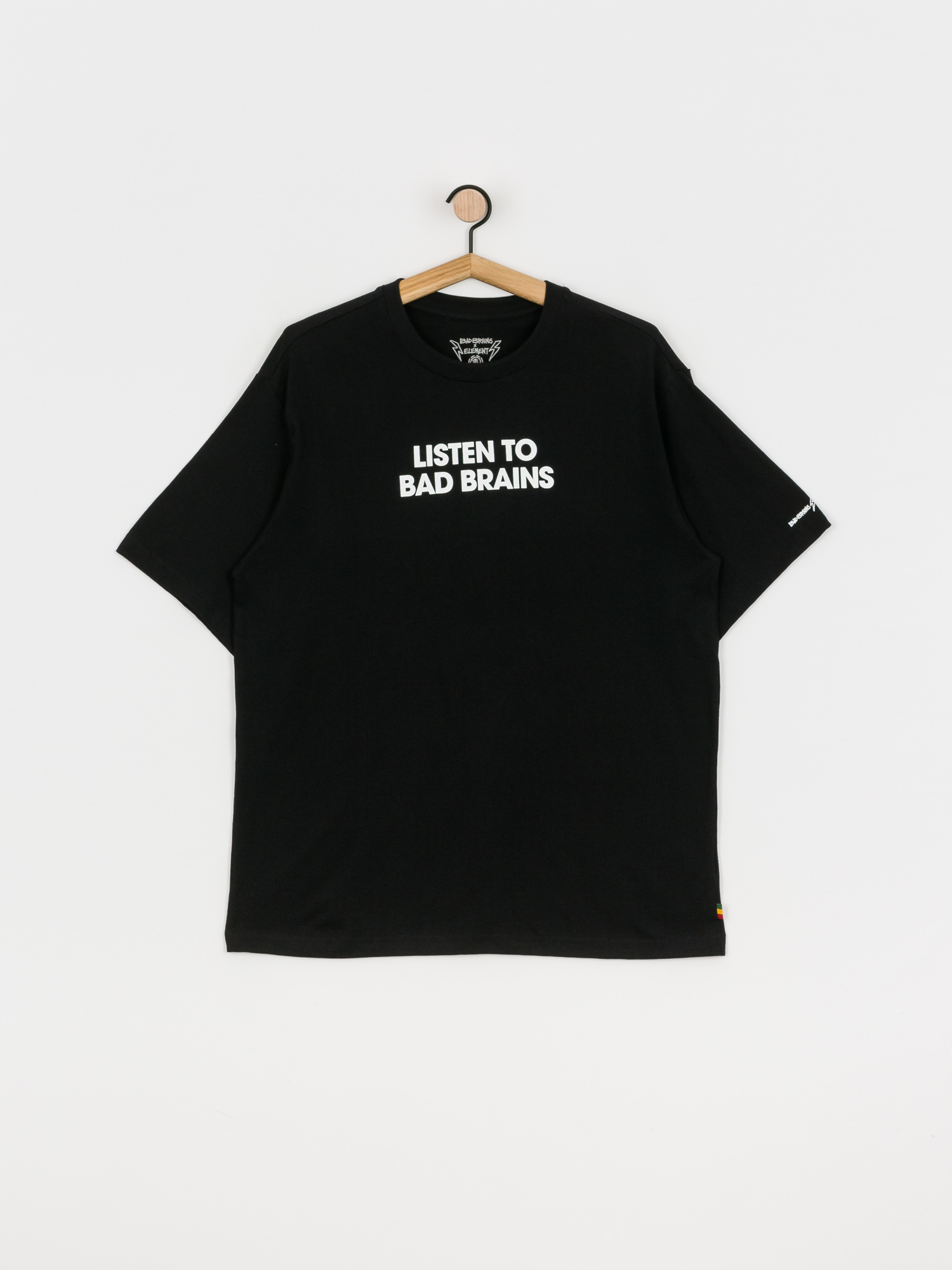 Element Listen To Bad Brains T-shirt - black (flint black)