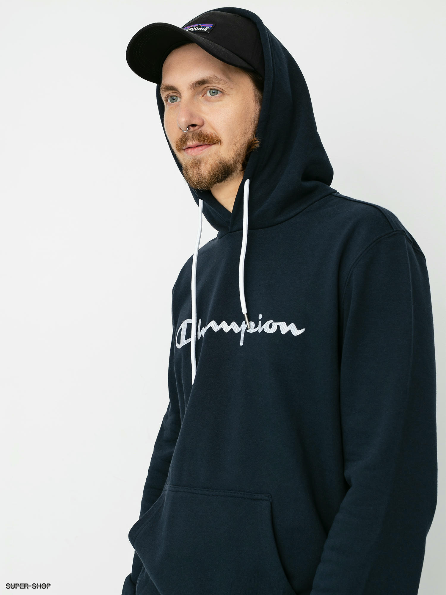 champion legacy overhead fleece hoodie