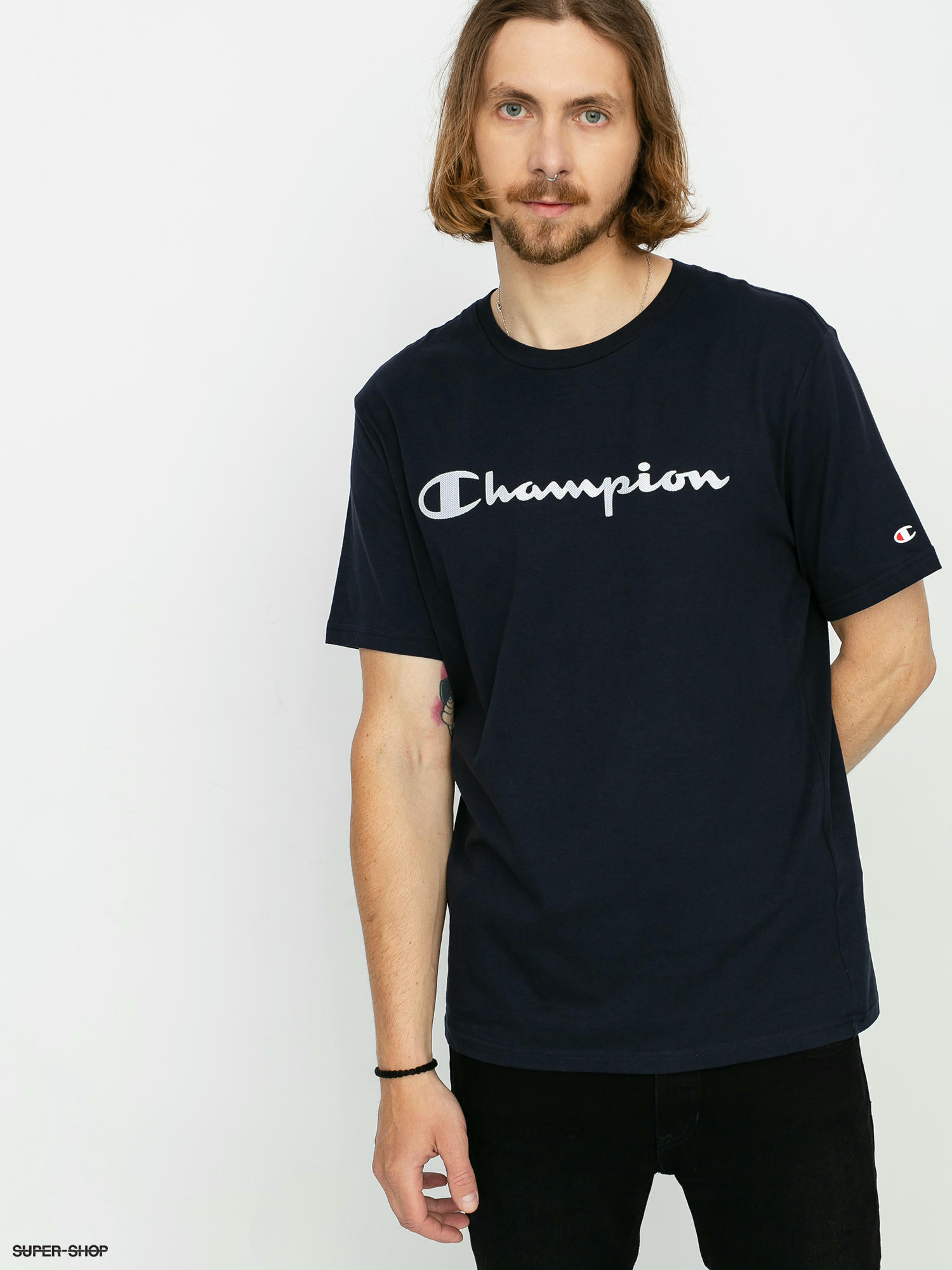 champion legacy crewneck t shirt