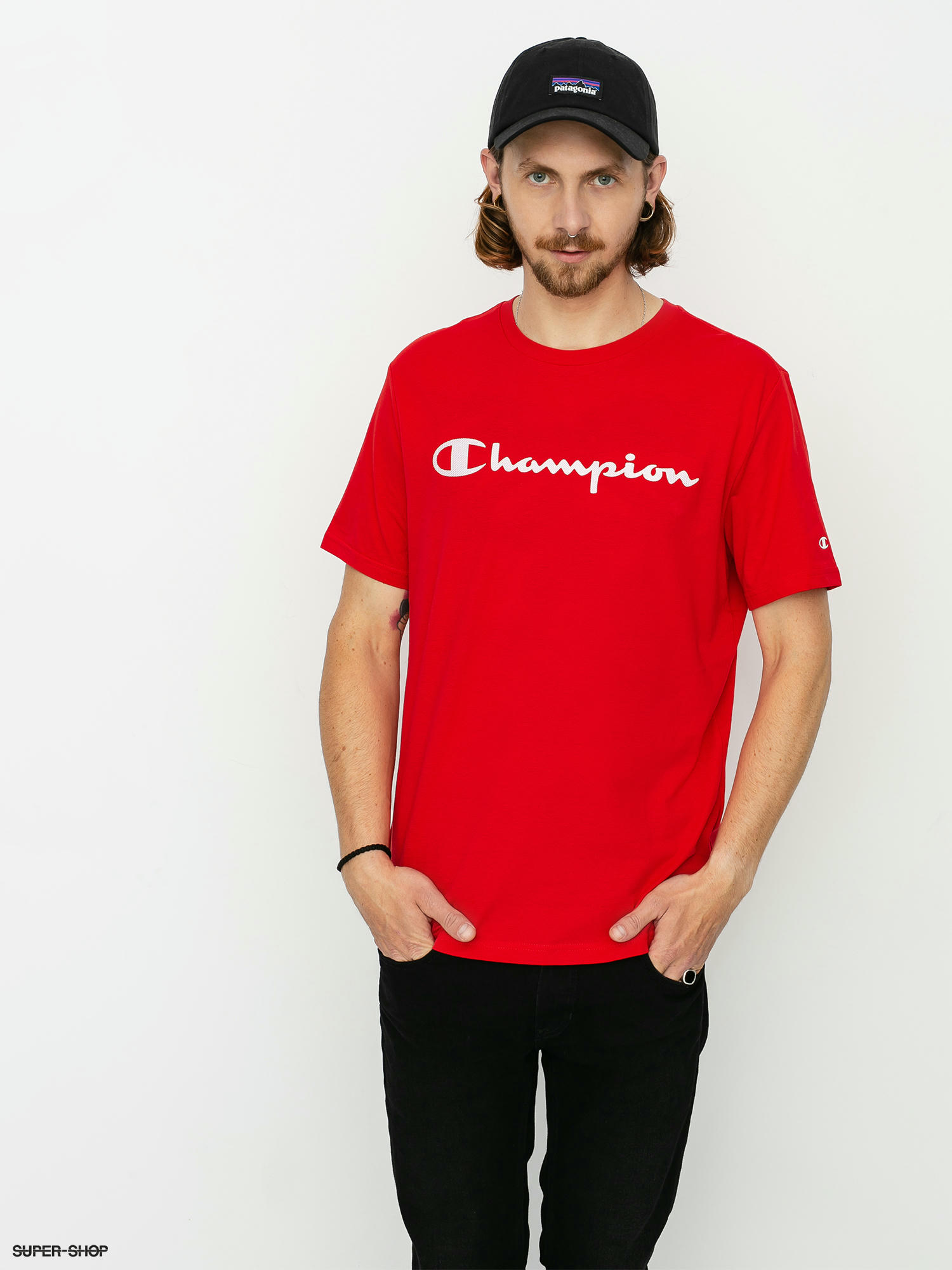 champion legacy crewneck t shirt