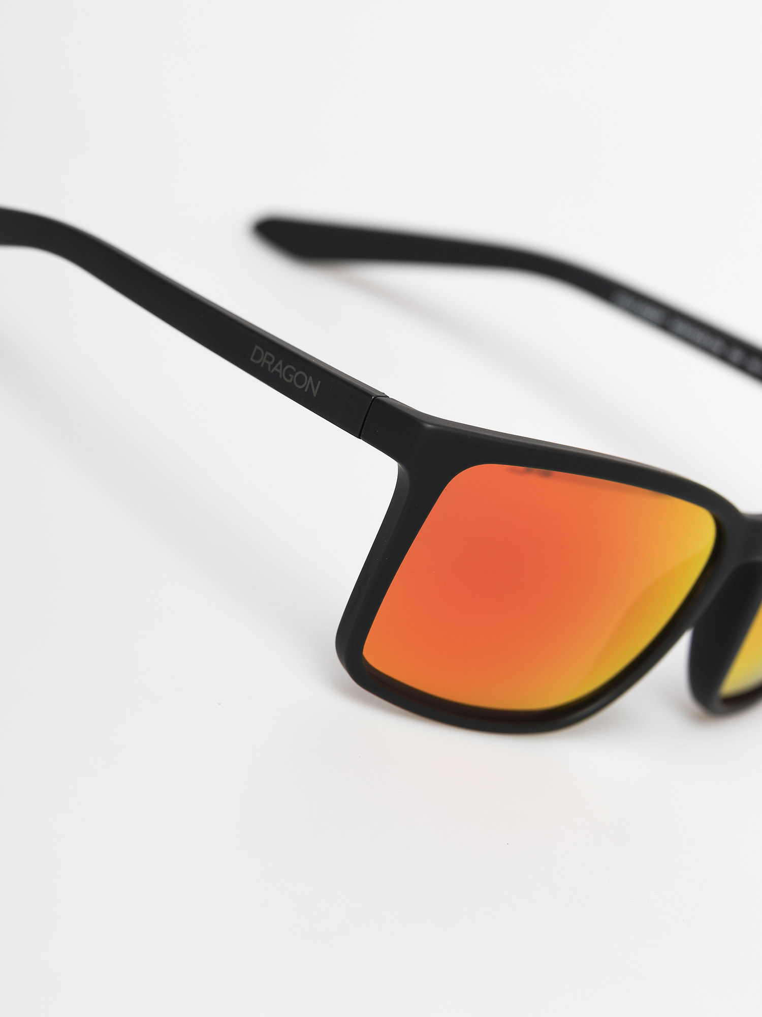 Dragon Montage Sunglasses (matte black/orange ion)