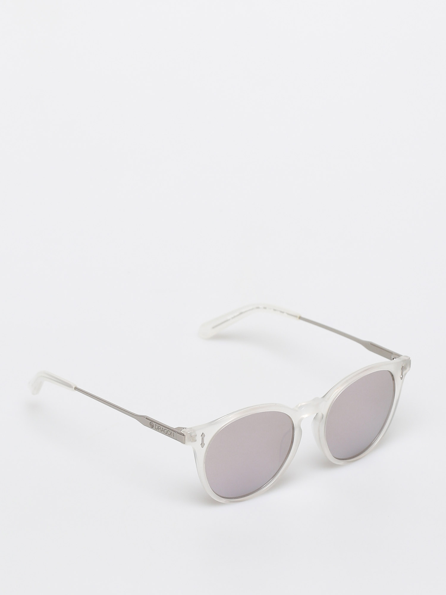 Dragon Hype Sunglasses (milky crystal/ll silver ion)
