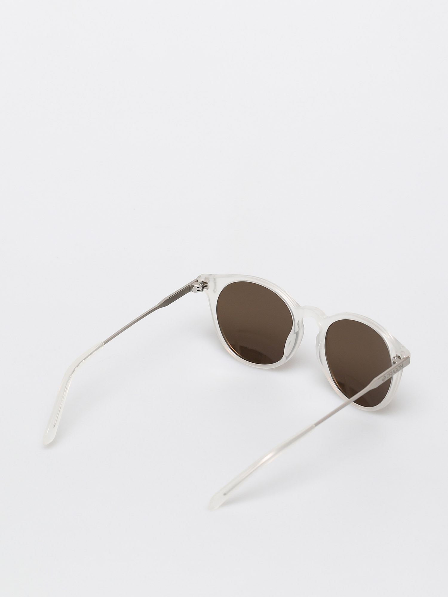 Dragon Hype Sunglasses (milky crystal/ll silver ion)