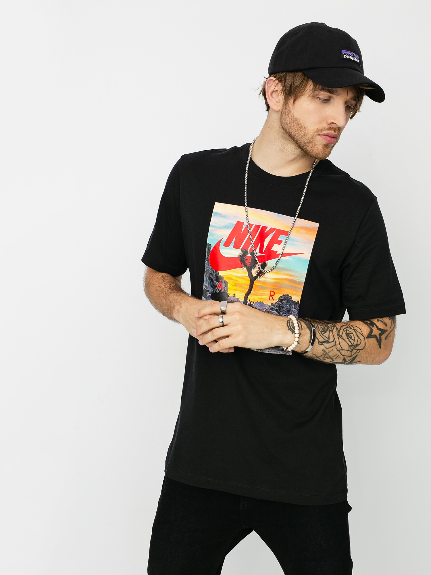 Nike Festival Photo T shirt black black