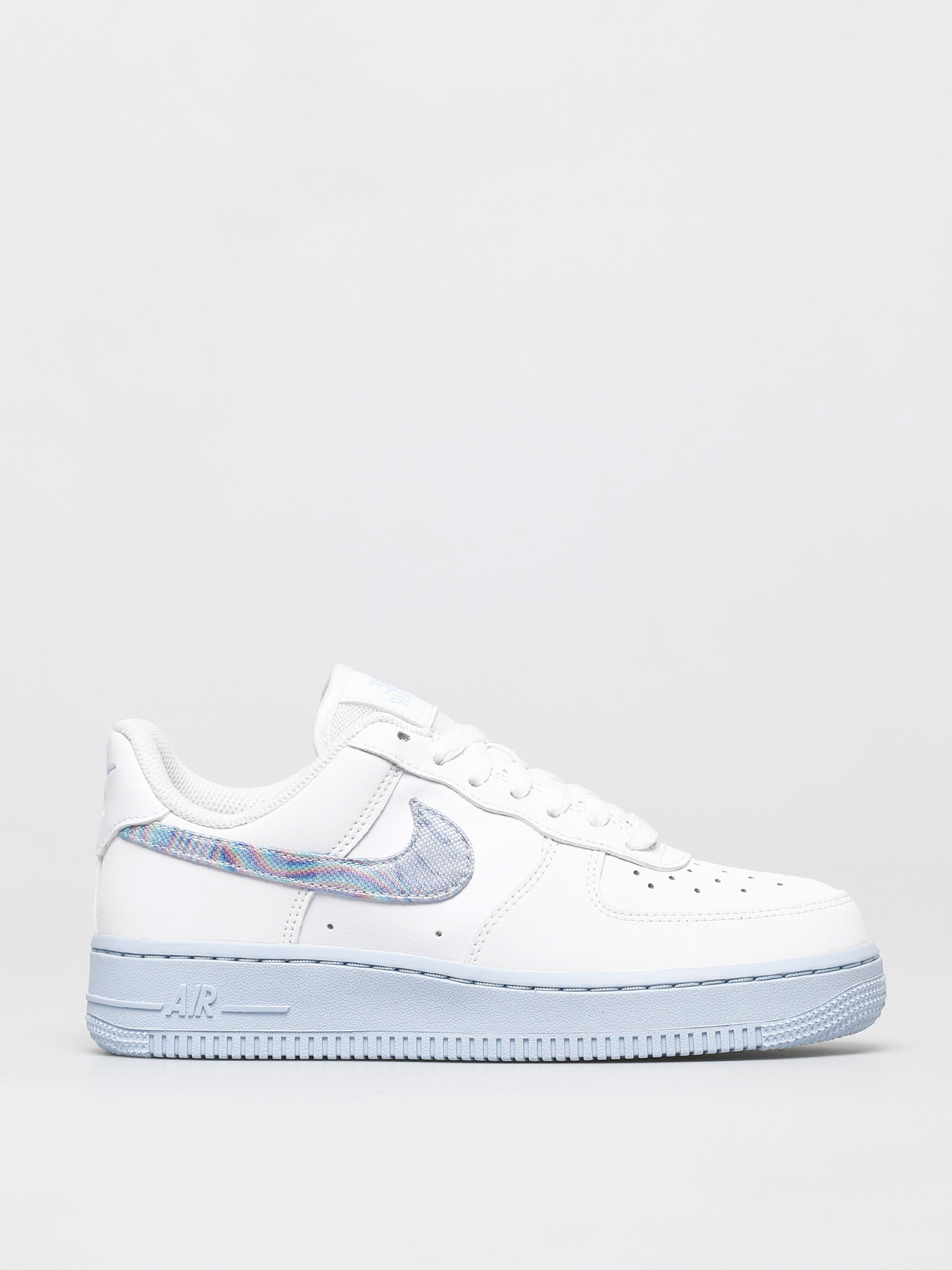 Nike Air Force 1 07 Shoes Wmn (white/hydrogen blue laser blue)