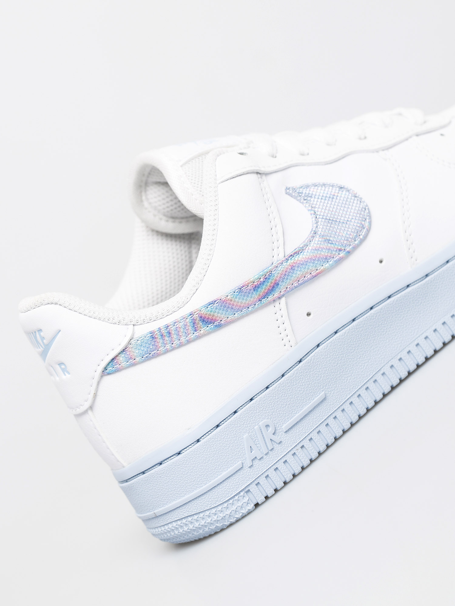 Nike Air Force 1 07 Schuhe Wmn (white/hydrogen blue laser blue)