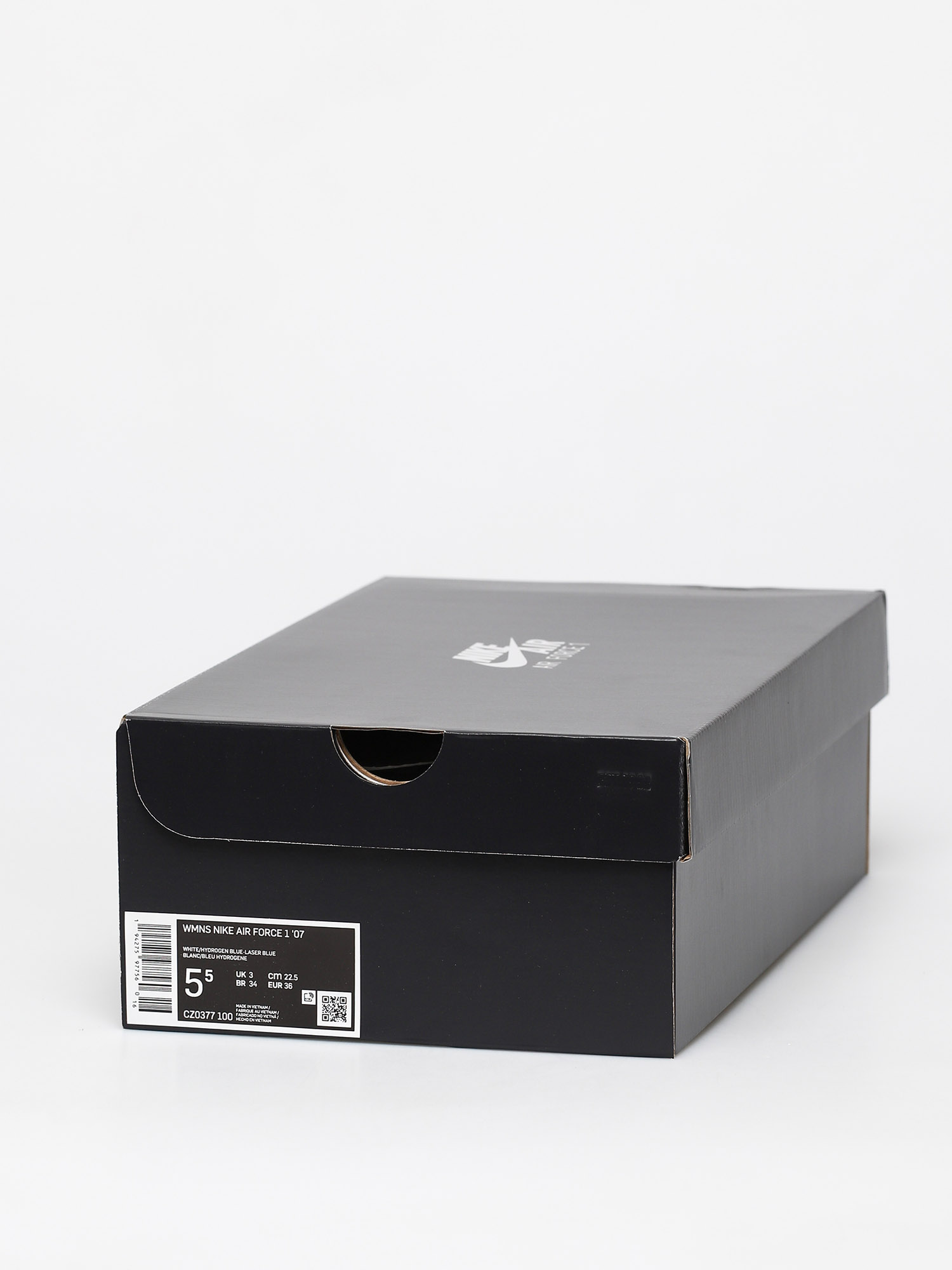 Nike Air Force 1 07 Shoes Wmn (white/hydrogen blue laser blue)