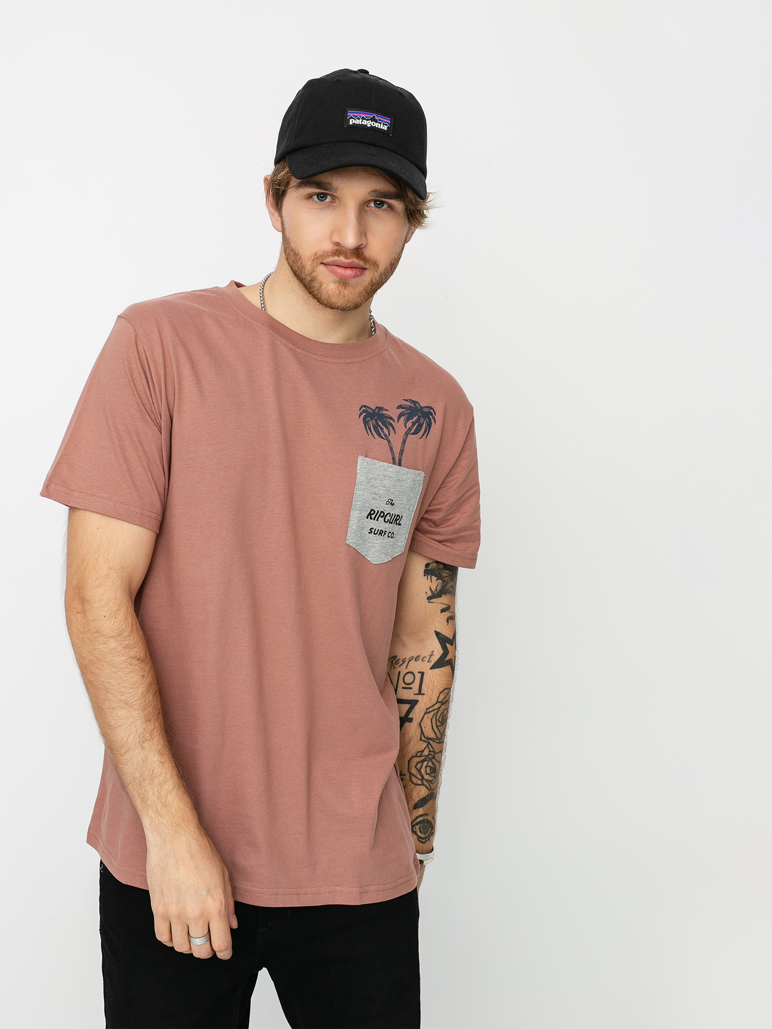 Rip Curl In Da Pocket T-shirt (mushroom)