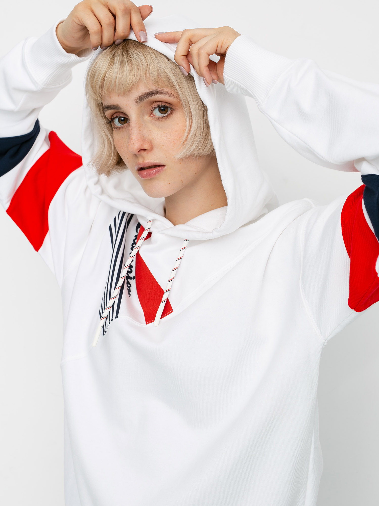 Champion Sweatshirt HD 112758 Hoodie Wmn (wht)