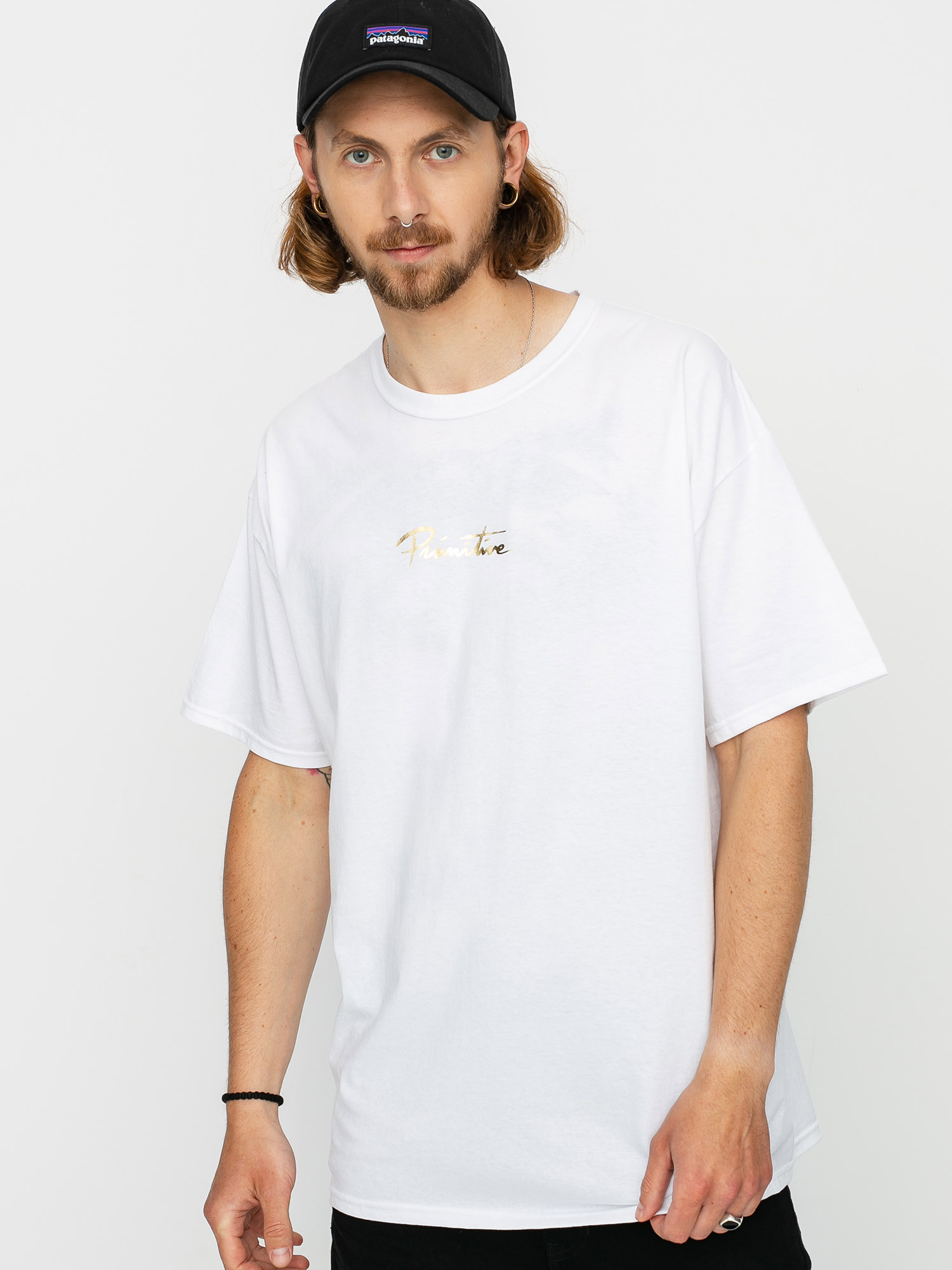 Primitive Nuevo Gold Foil T-shirt (white)