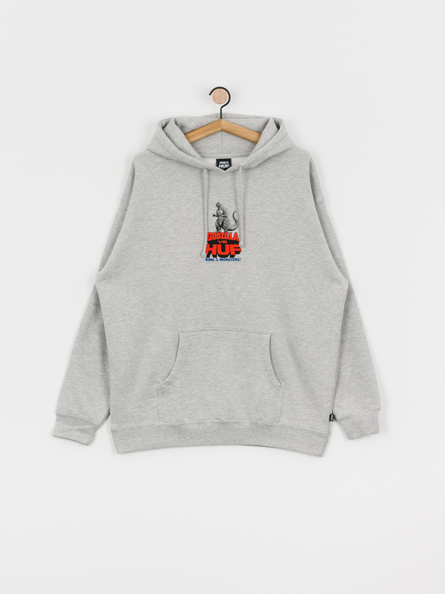 huf grey hoodie