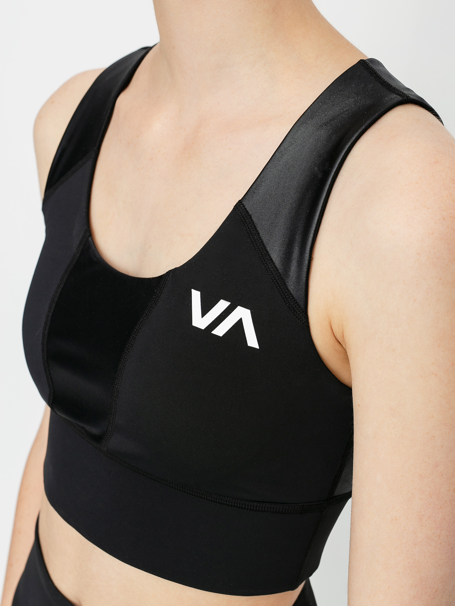 RVCA Stanik sportowy Matte Shine Bra Underwear (black)