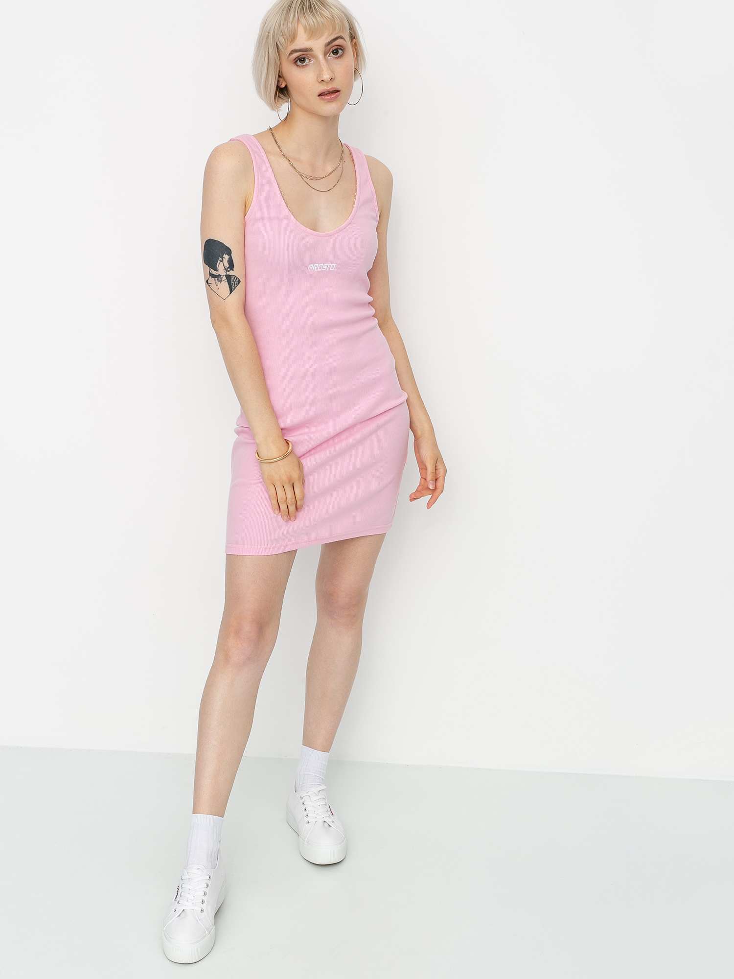 Prosto Kimy Dress Wmn (pink)