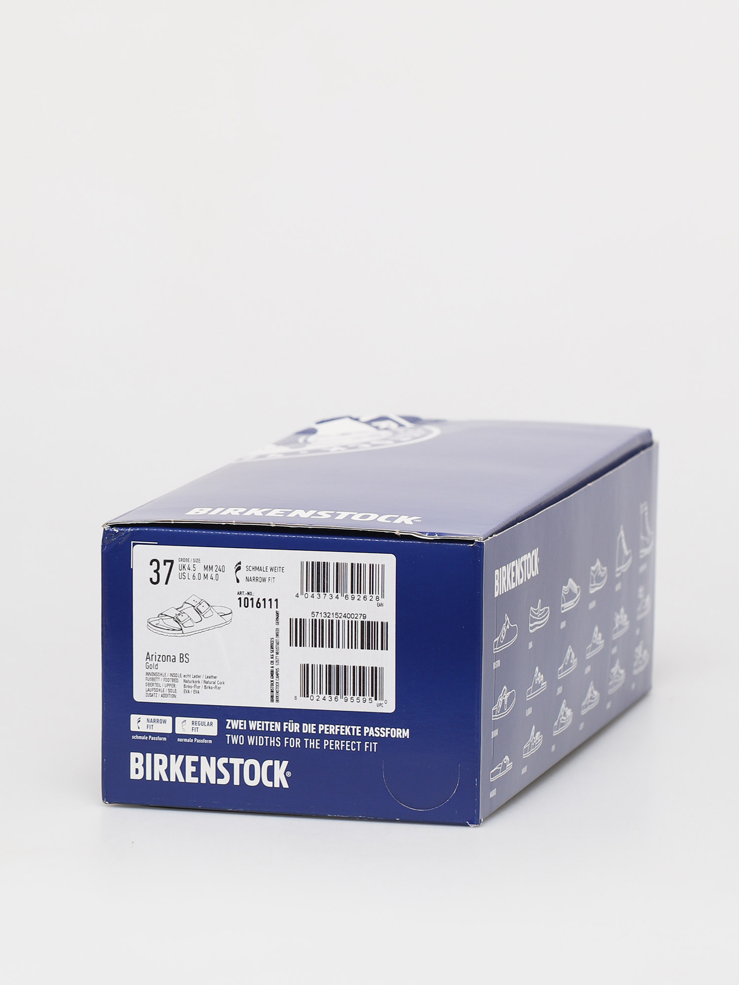 Birkenstock flip-flops Arizona Narrow Sandals Wmn (gold)