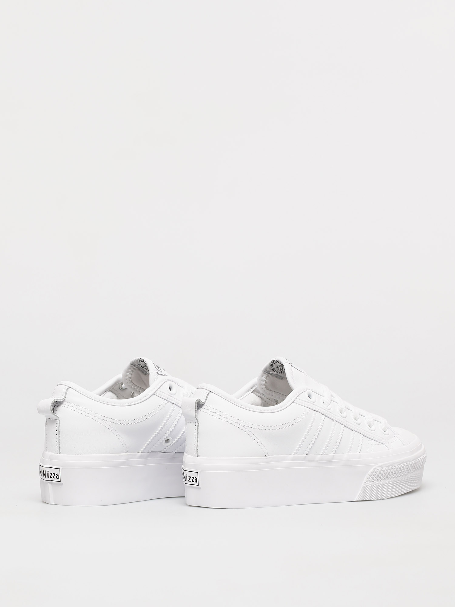 adidas Originals Nizza Platform Shoes Wmn (ftwwht/ftwwht/cblack)