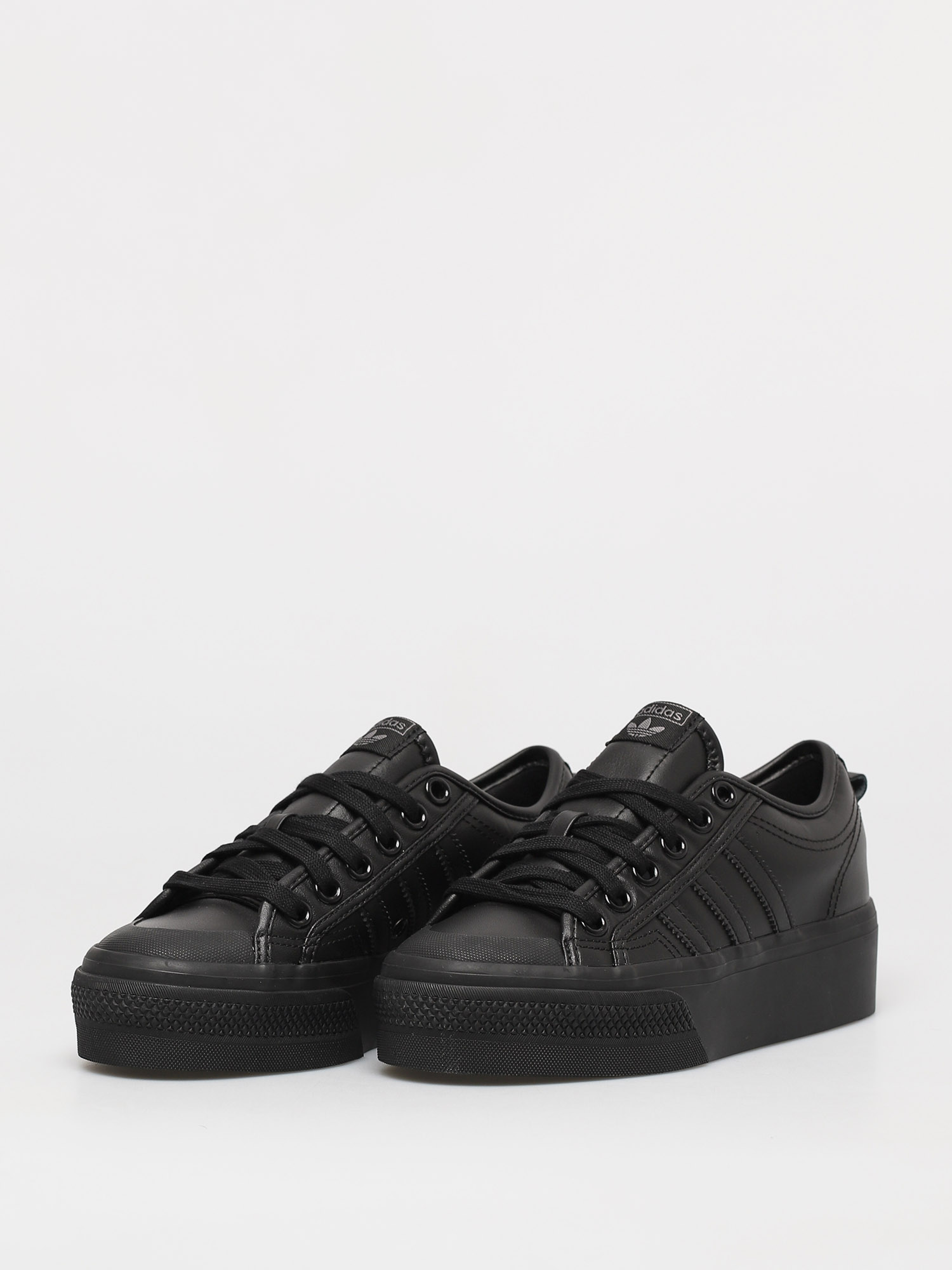 adidas Originals Nizza Platform Shoes Wmn (cblack/cblack/cblack)
