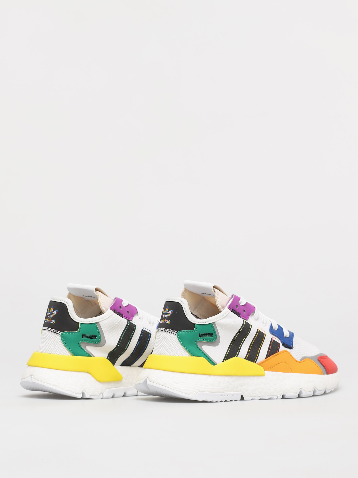 adidas Originals Nite Jogger Pride Shoes (ftwr white/core black/silver met)