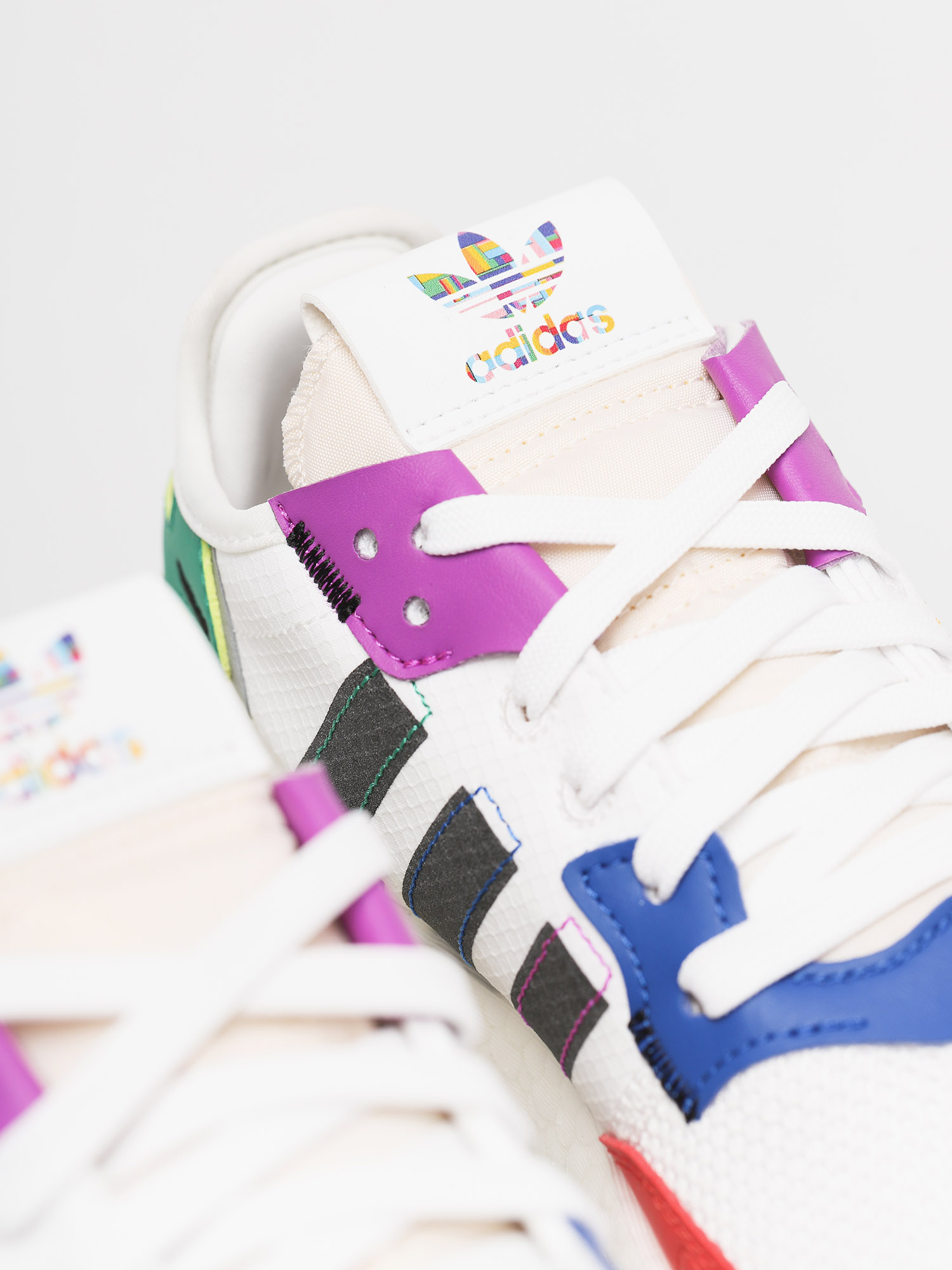 adidas Originals Nite Jogger Pride Shoes (ftwr white/core black/silver met)