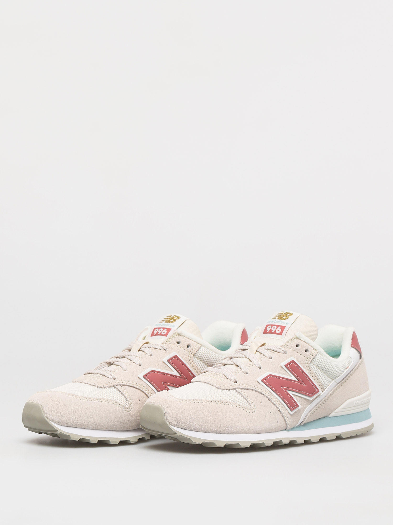 new balance 996 white red