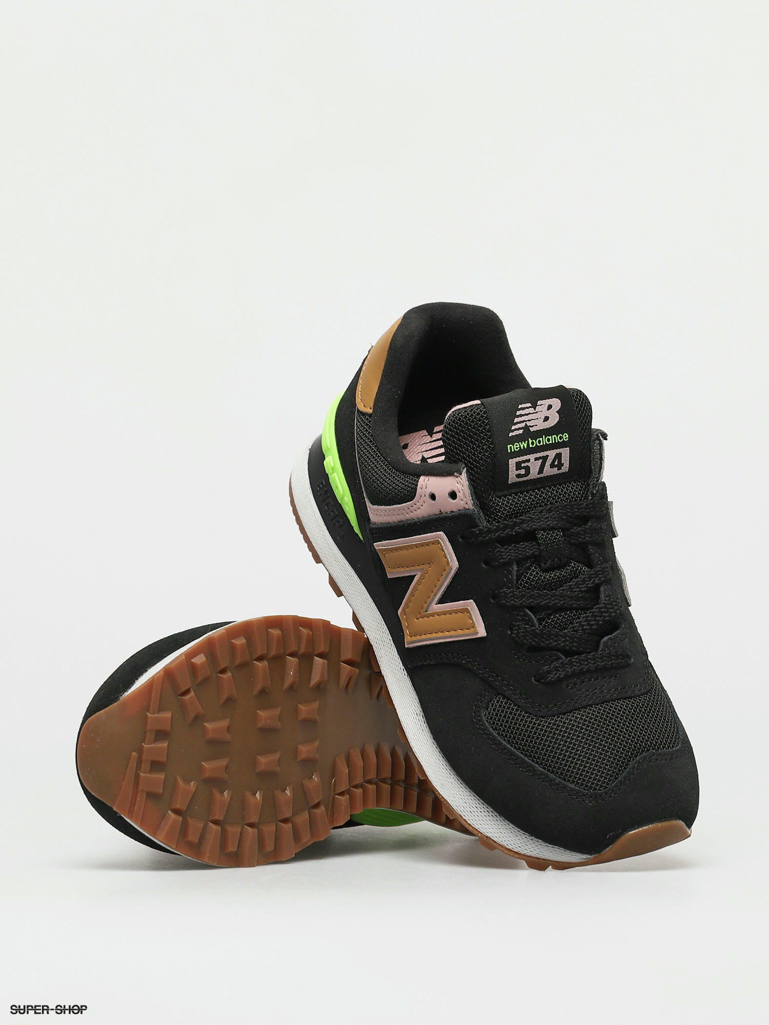 new balance black floral