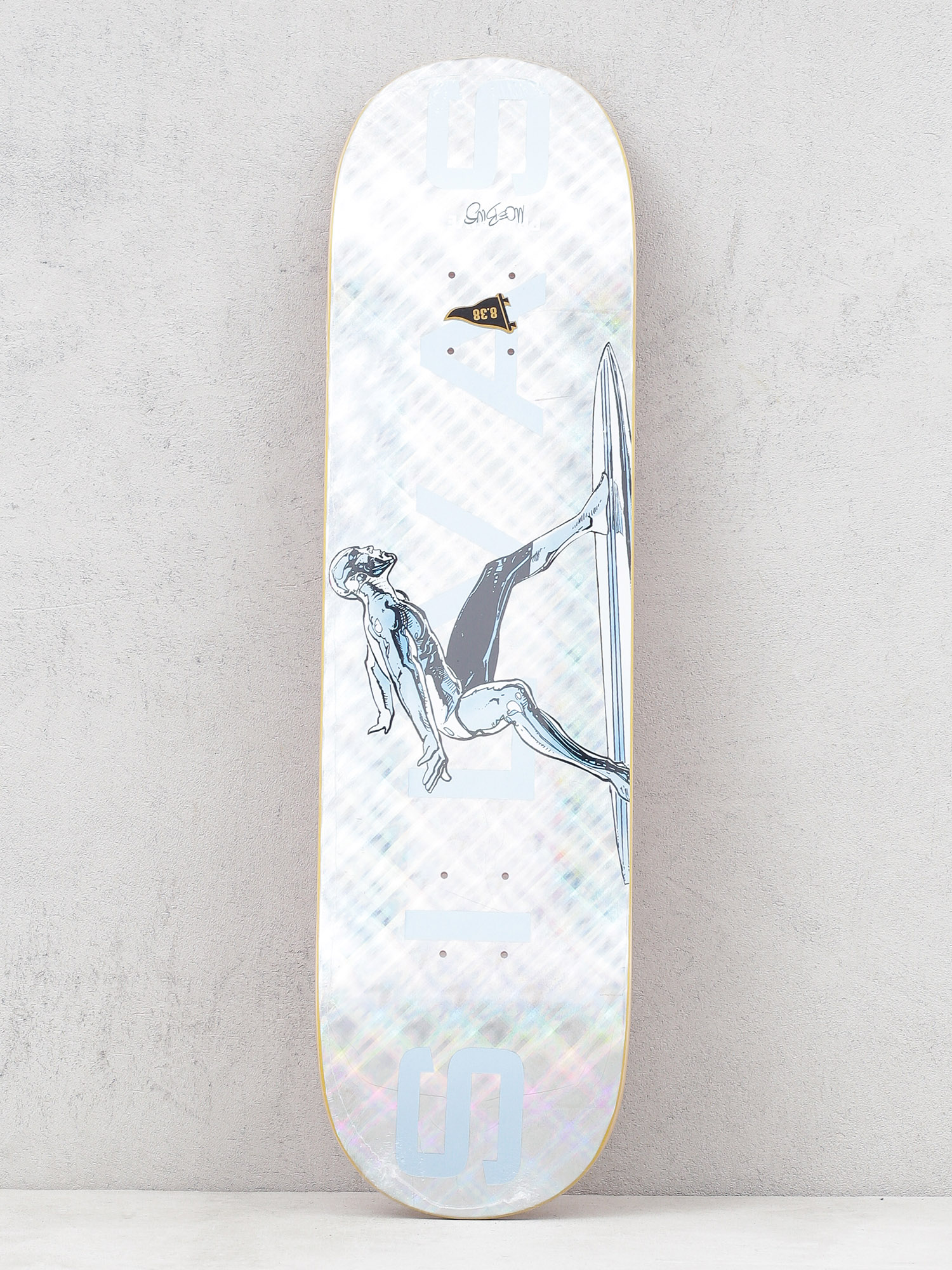 Primitive Silvas Silver Surfer Deck (silver)