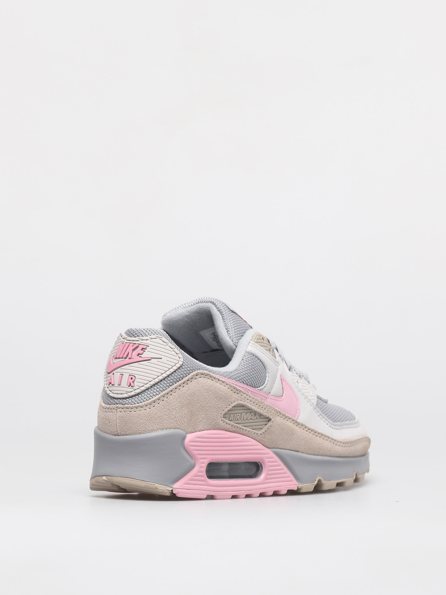 Nike Air Max 90 Shoes (vast grey/pink wolf grey string)