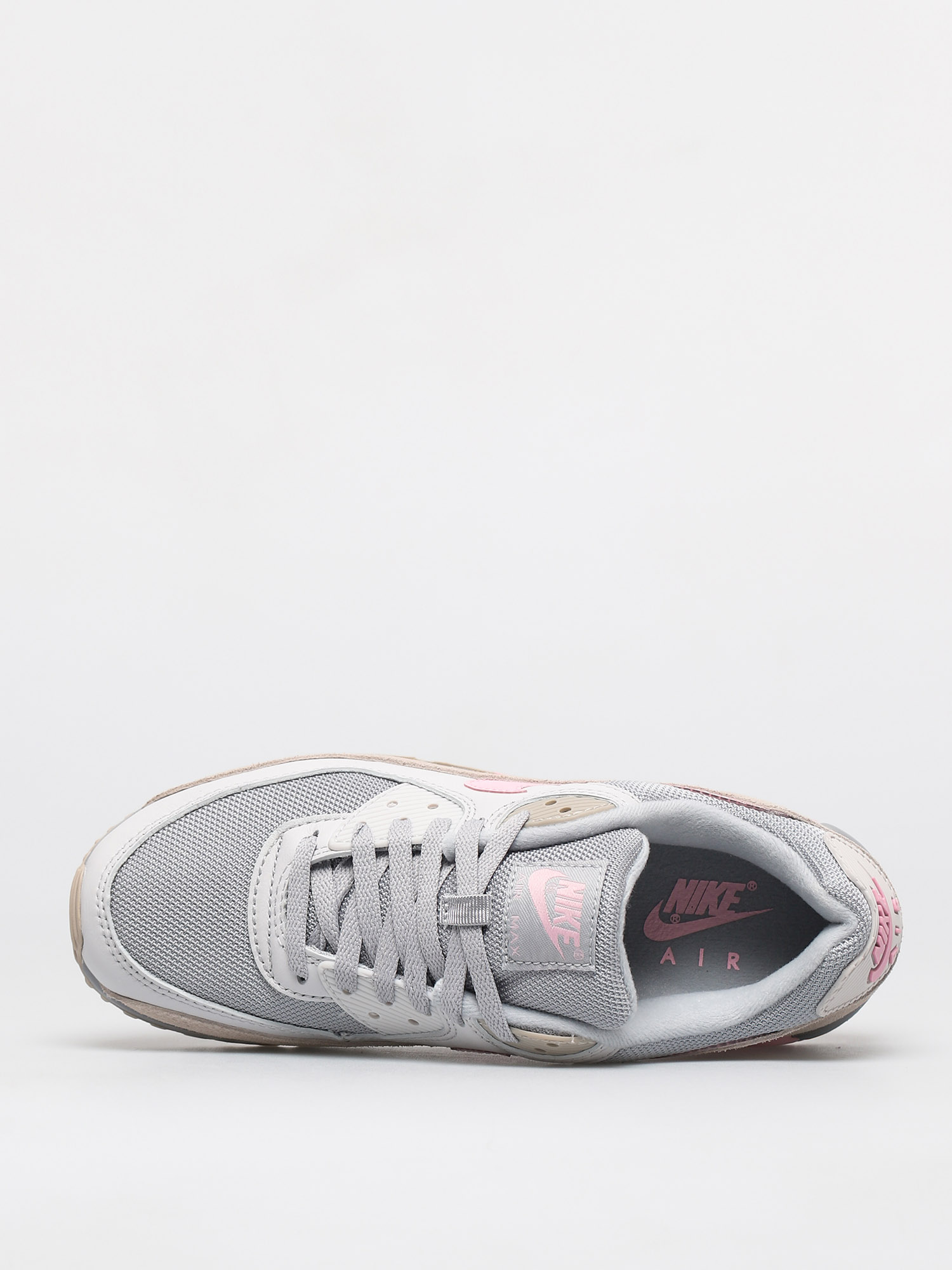 Nike Air Max 90 Shoes (vast grey/pink wolf grey string)