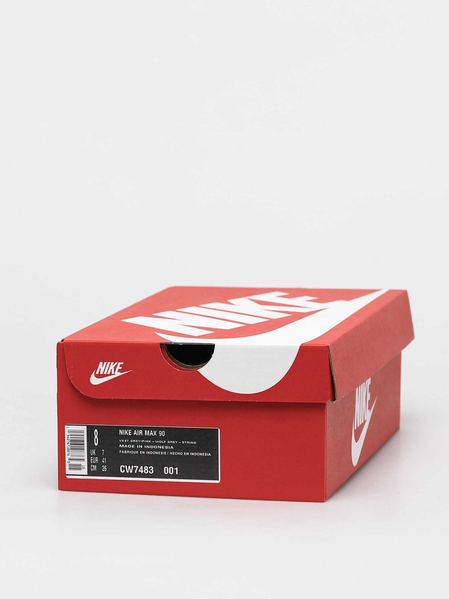 Nike Air Max 90 Shoes (vast grey/pink wolf grey string)