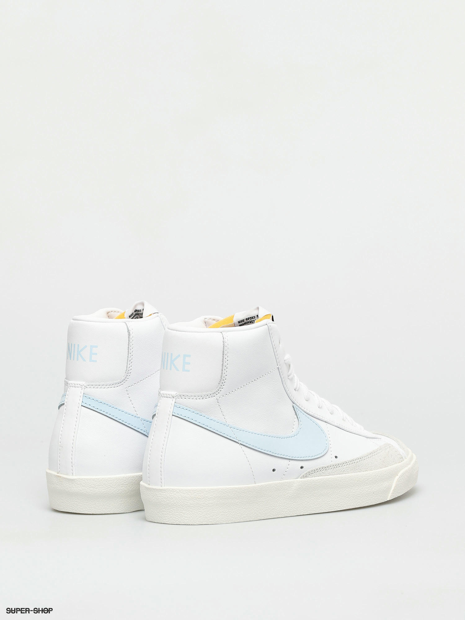 blazer mid 77 trainers white celestine blue sail