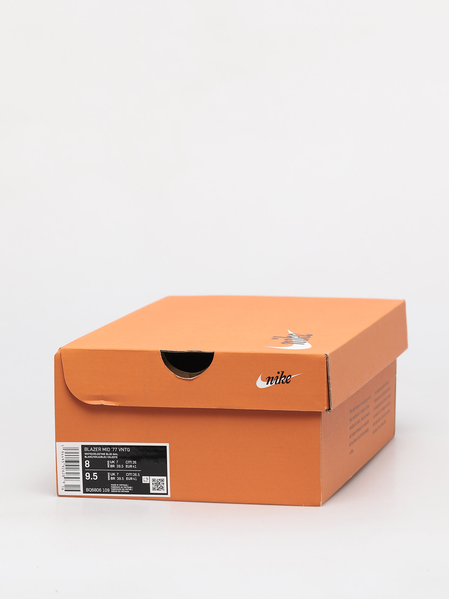 Nike Blazer Mid 77 Vintage Shoes (white/celestine blue sail)