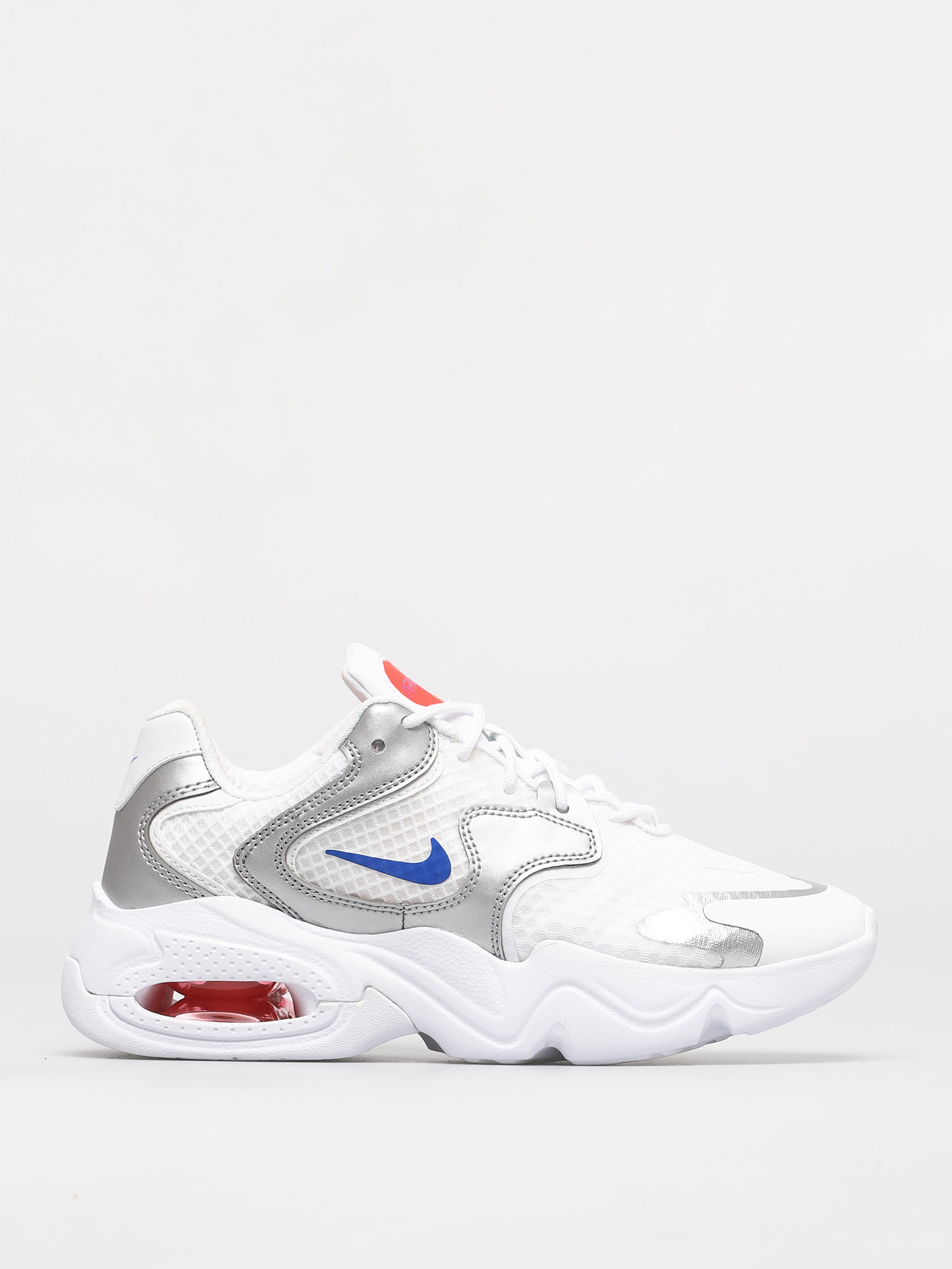 Nike Air Max 2X Shoes Wmn (white/racer blue white metallic silver)
