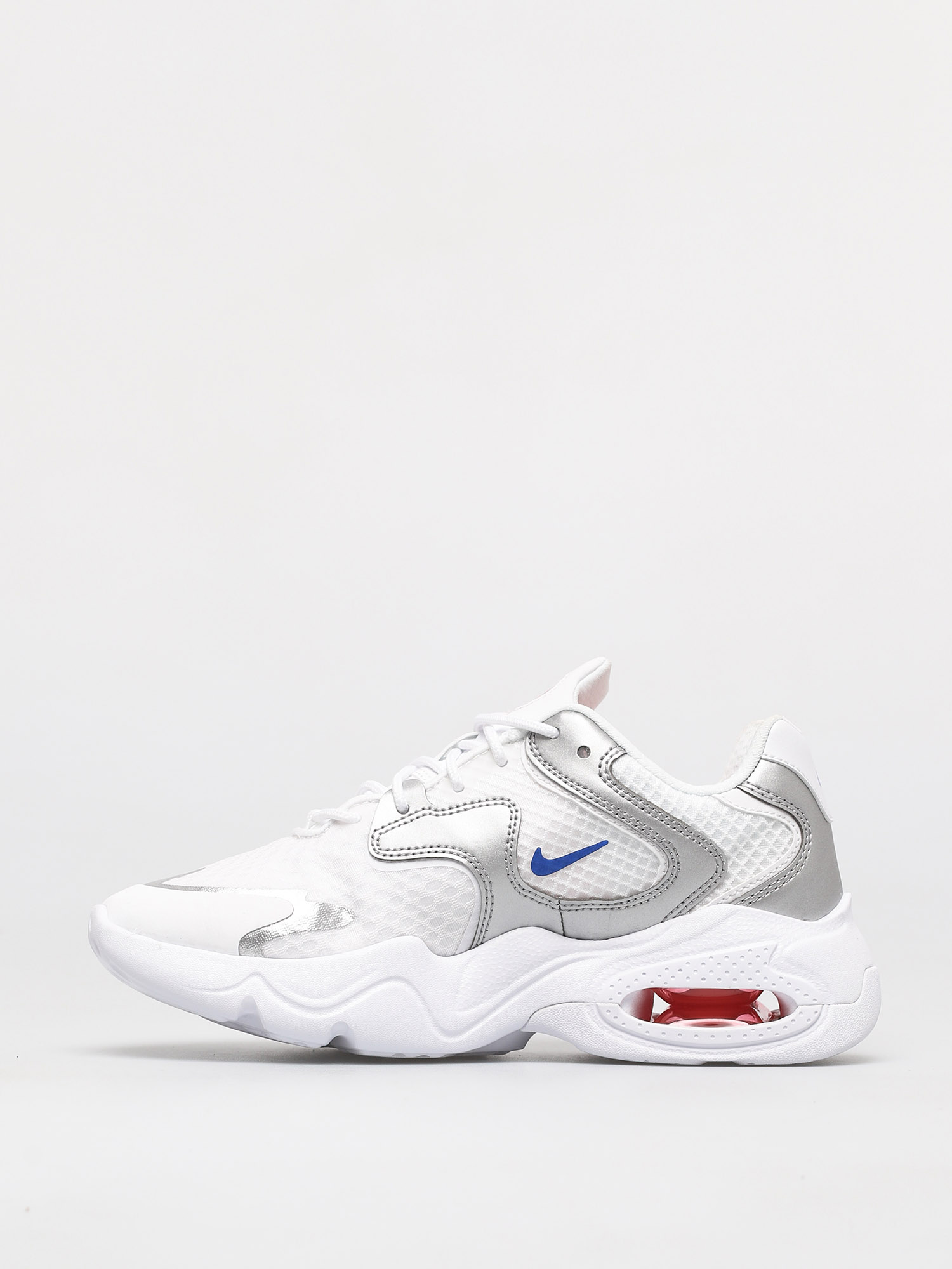 Nike Air Max 2X Shoes Wmn (white/racer blue white metallic silver)