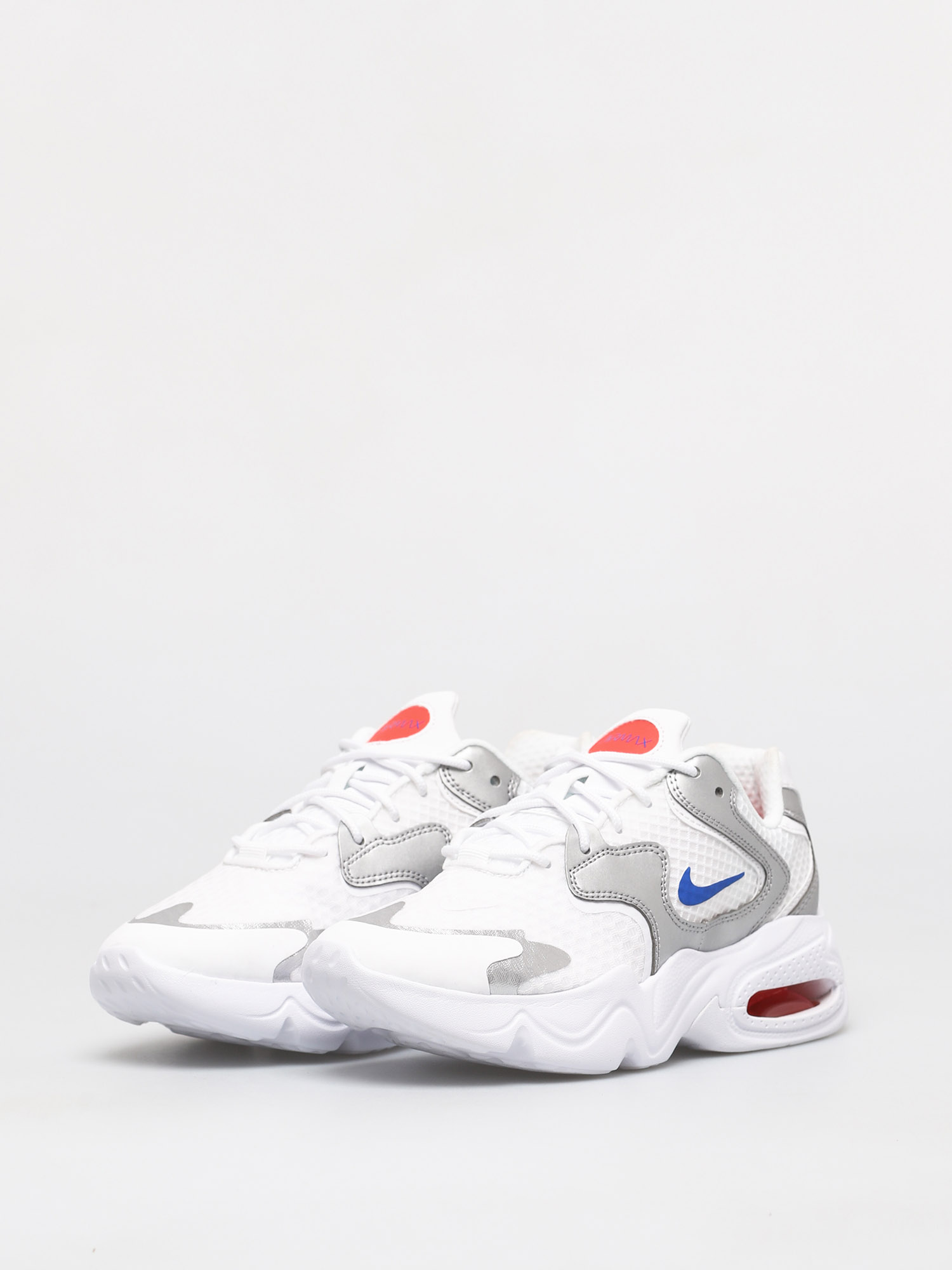 Nike Air Max 2X Shoes Wmn (white/racer blue white metallic silver)
