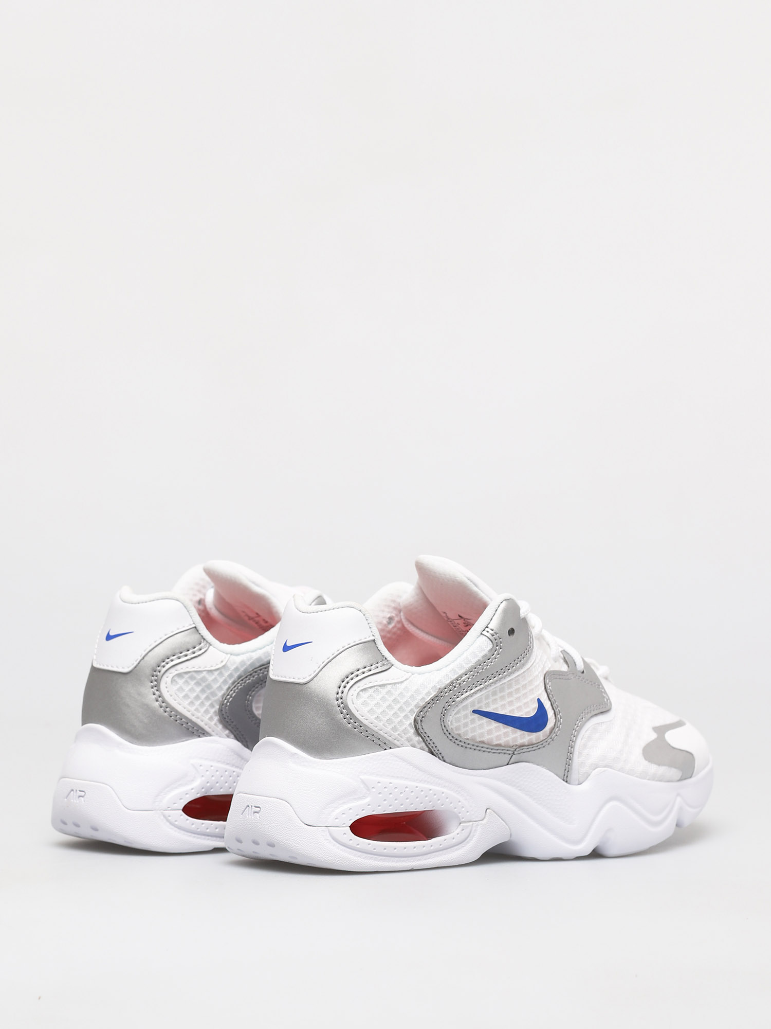 Nike Air Max 2X Shoes Wmn (white/racer blue white metallic silver)