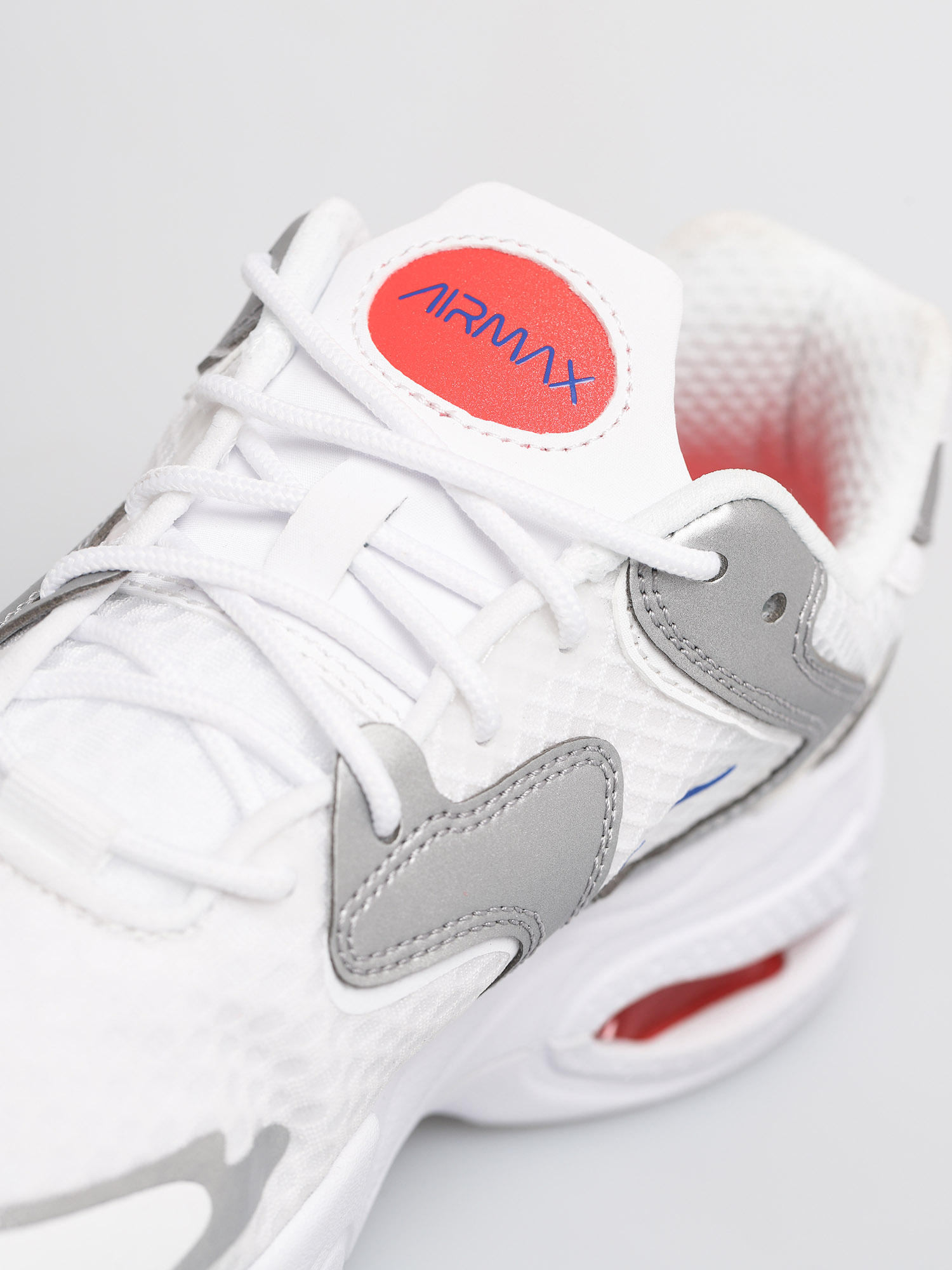Nike Air Max 2X Shoes Wmn (white/racer blue white metallic silver)