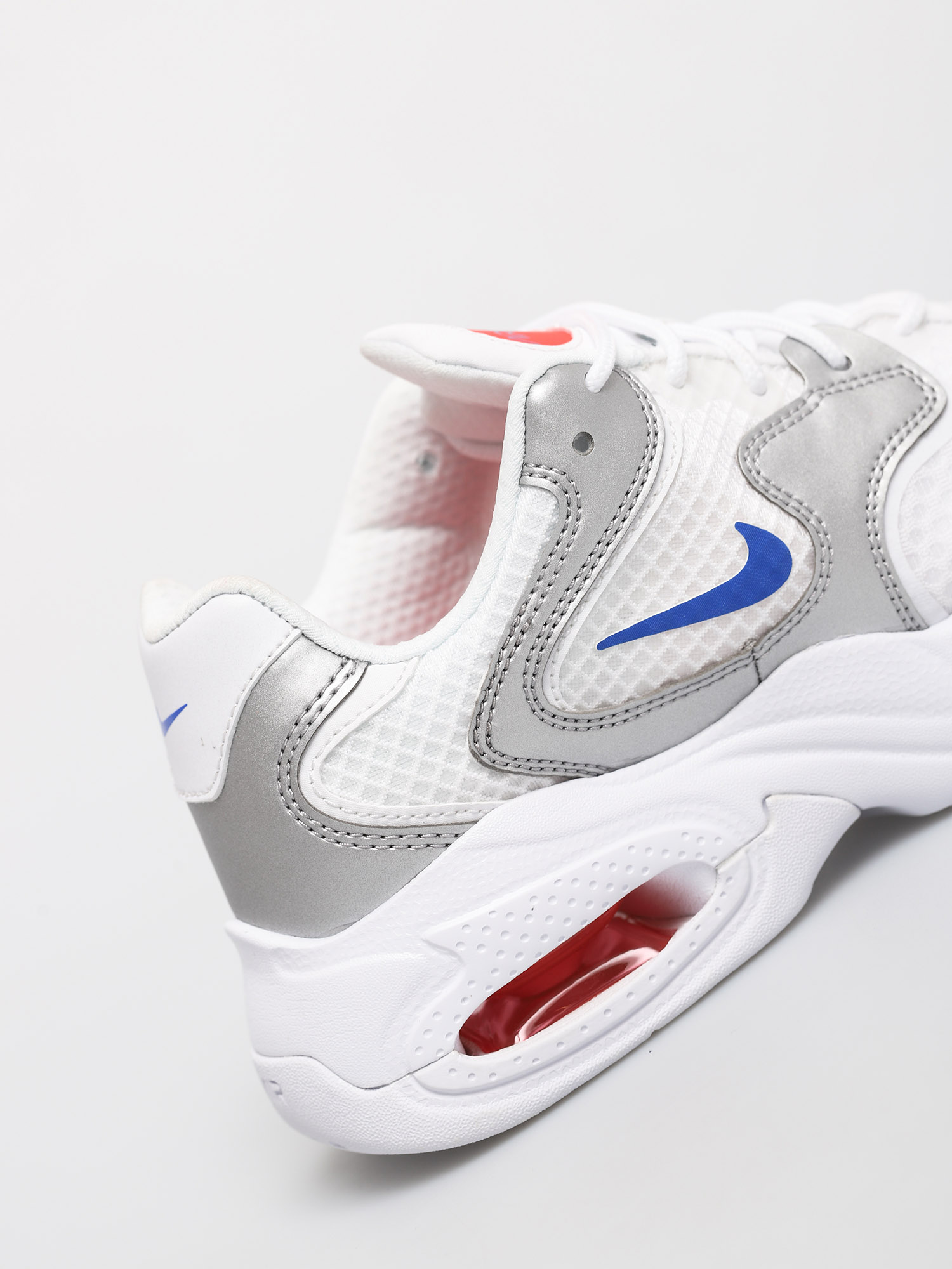 Nike Air Max 2X Shoes Wmn (white/racer blue white metallic silver)