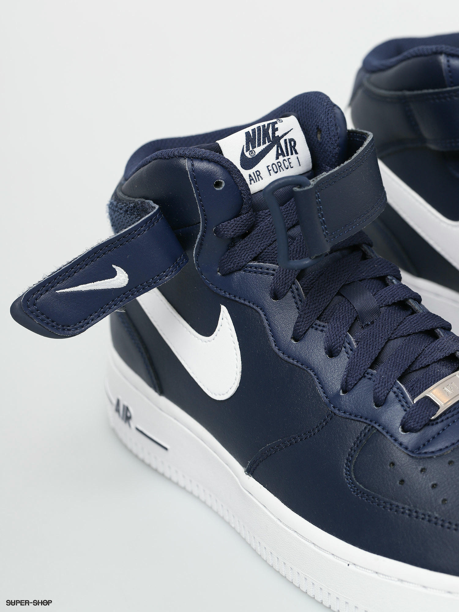 air force 1 mid navy blue
