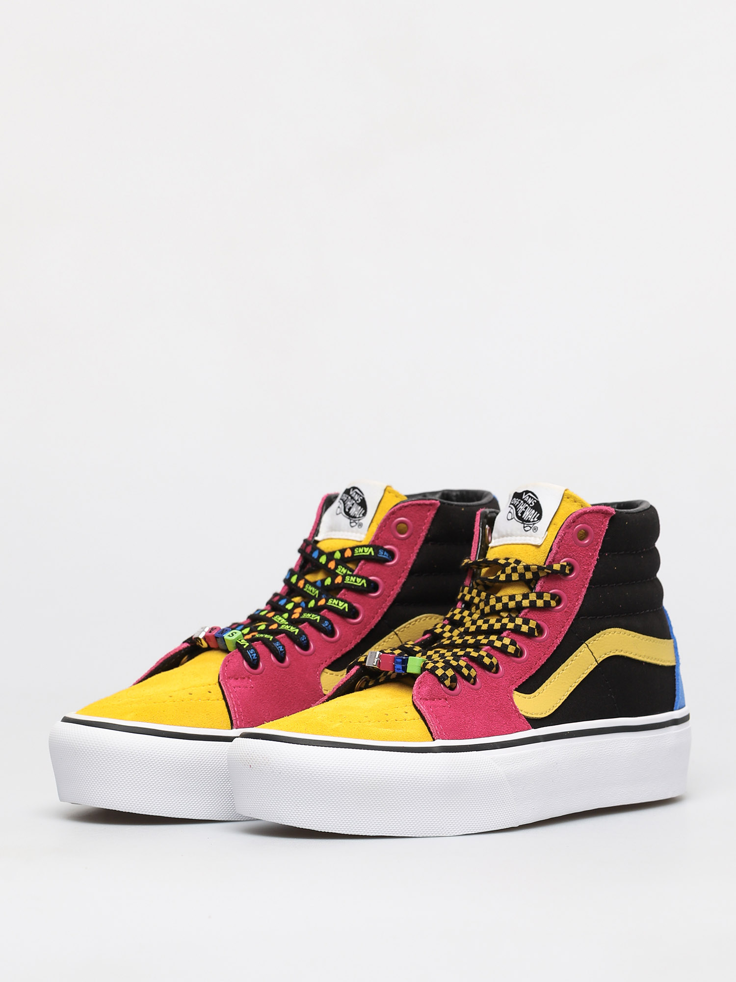 Vans Sk8 Hi Platform 2 Shoes (vans beads/multi/true white)