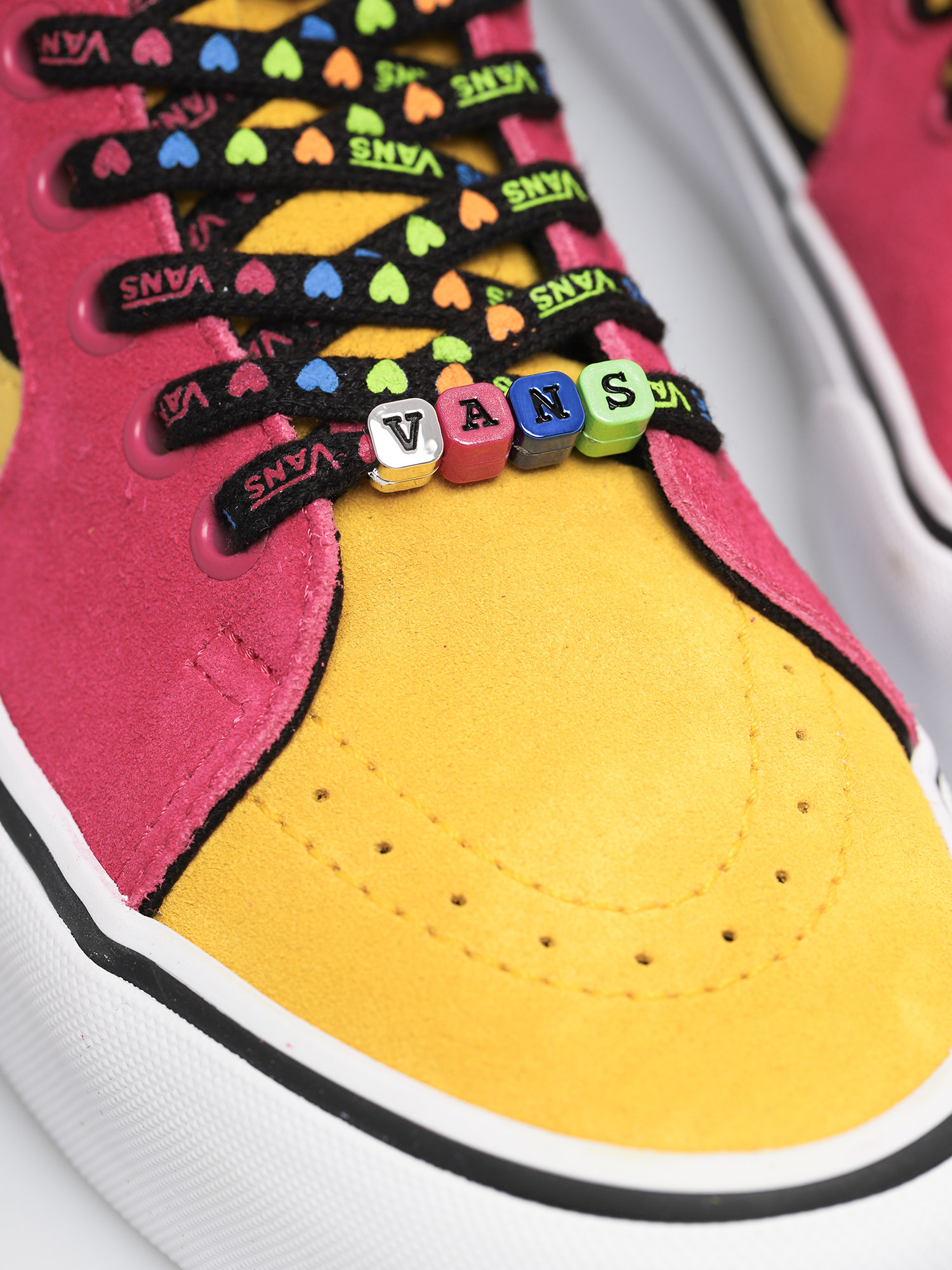 Vans Sk8 Hi Platform 2 Shoes (vans beads/multi/true white)