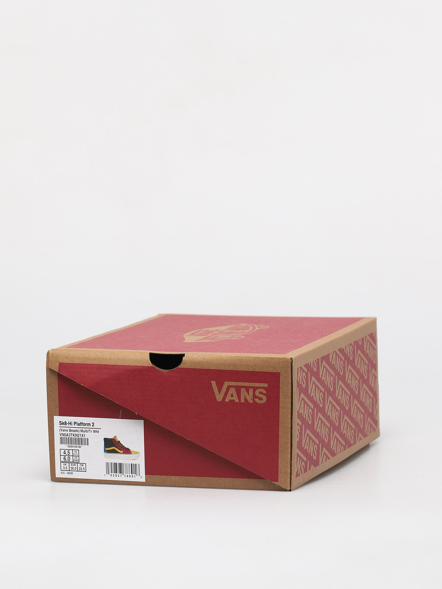 Vans Sk8 Hi Platform 2 Shoes (vans beads/multi/true white)