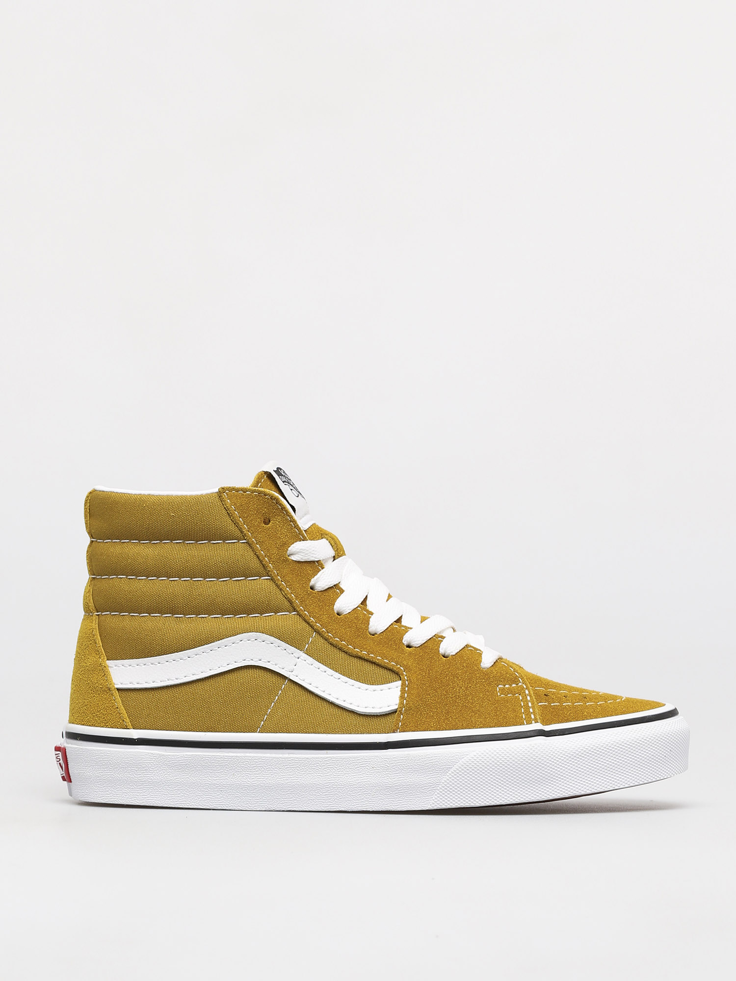 Vans Sk8 Hi Shoes (olive oil/true white)