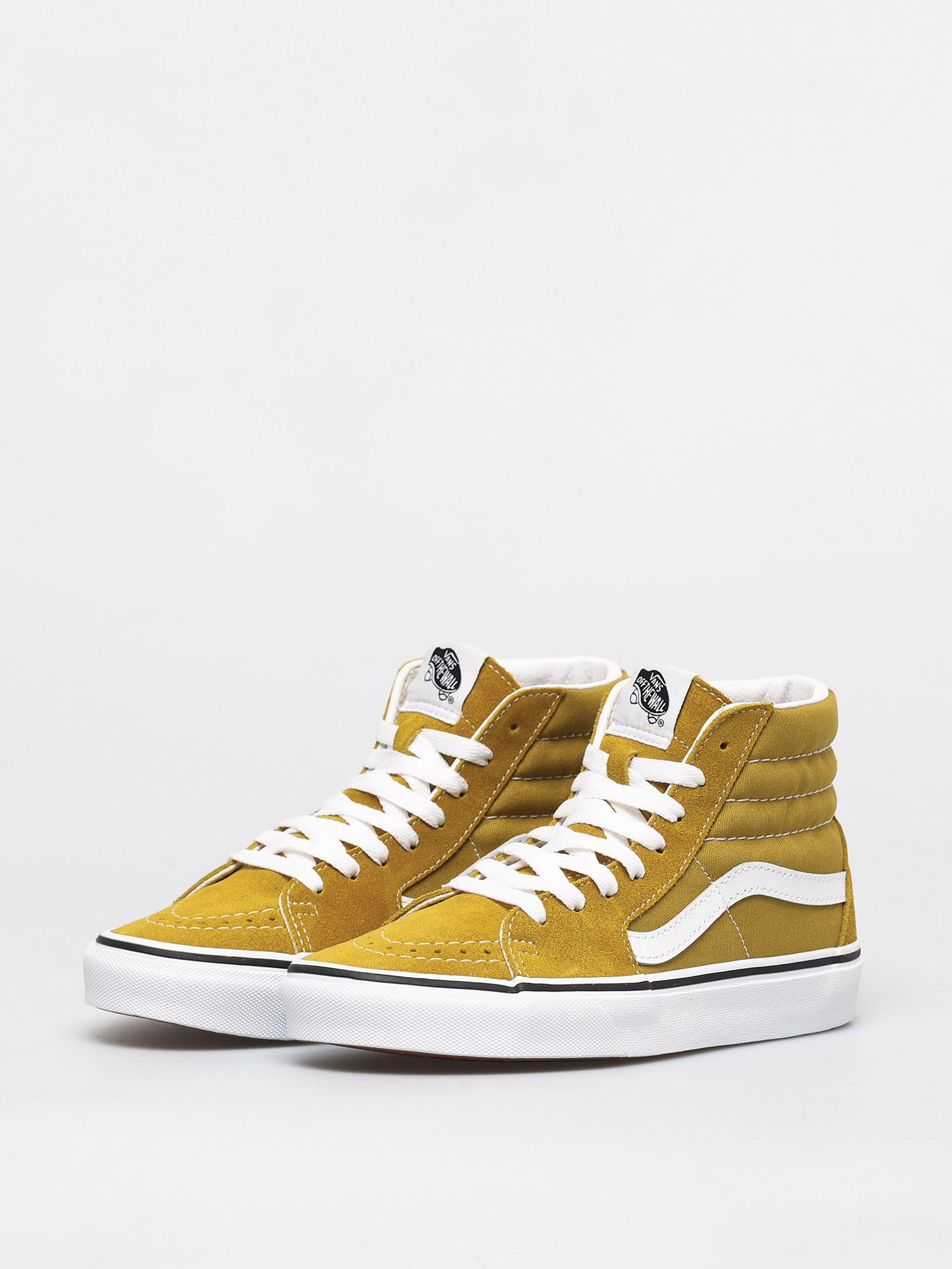 Vans Sk8 Hi Shoes (olive oil/true white)