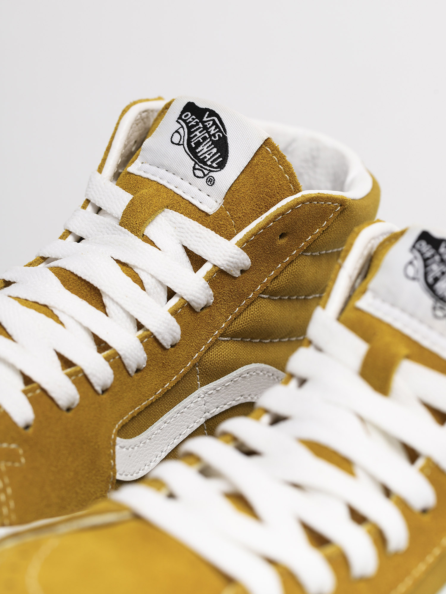 Vans Sk8 Hi Shoes (olive oil/true white)