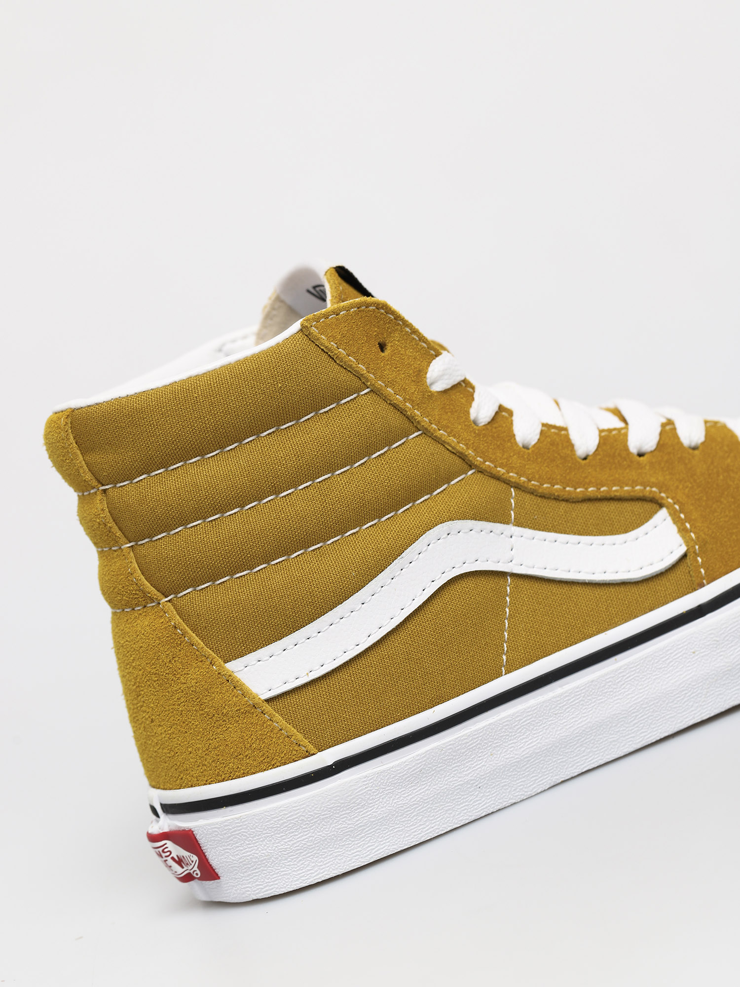 Vans Sk8 Hi Shoes (olive oil/true white)