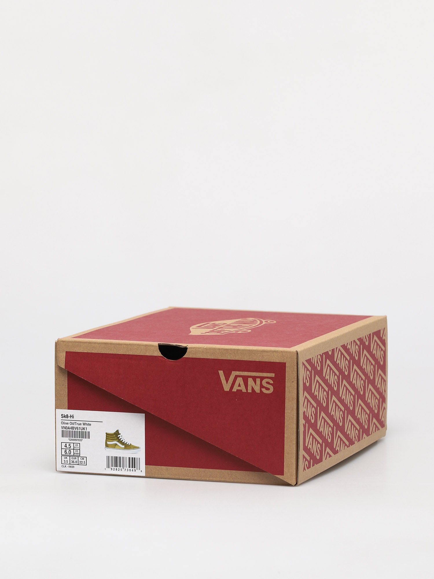 Vans Sk8 Hi Shoes (olive oil/true white)